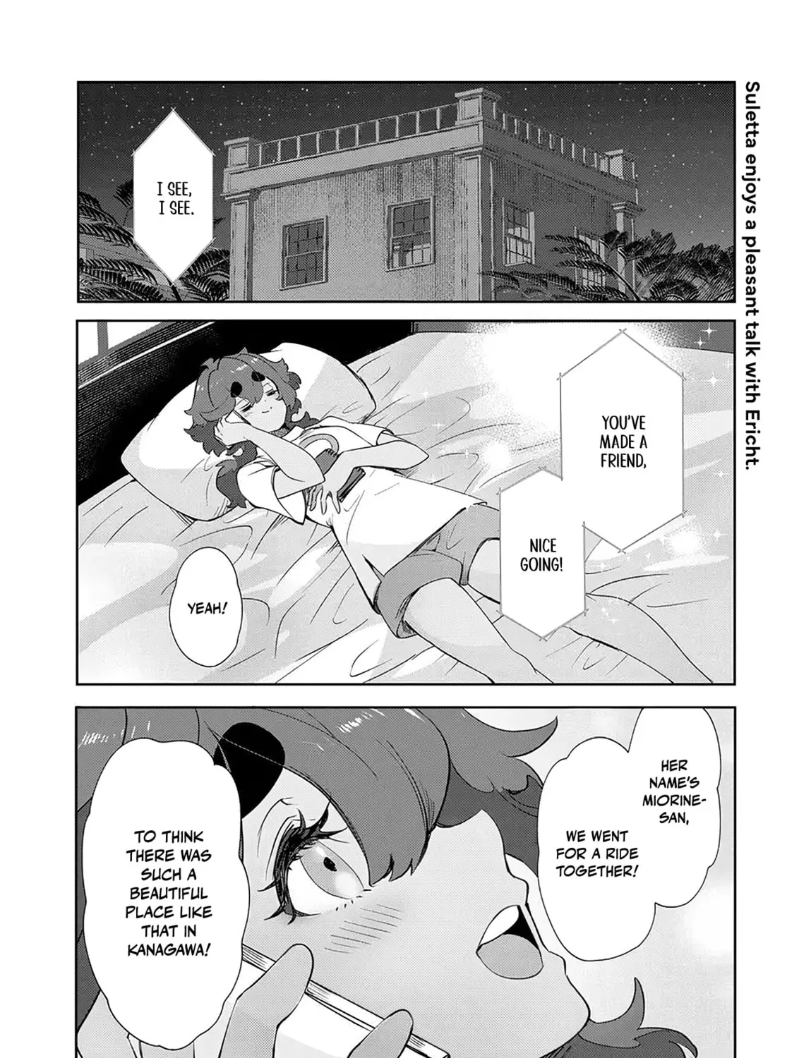 Mobile Suit Gundam: The Witch from Mercury - Frontiers in Glory Days Chapter 4.2 page 1 - 