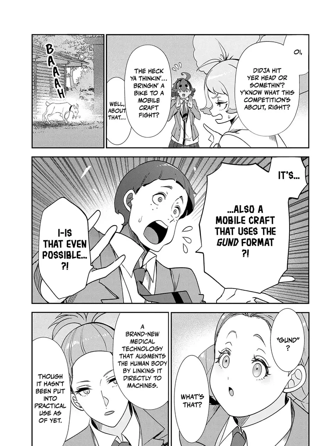 Mobile Suit Gundam: The Witch from Mercury - Frontiers in Glory Days Chapter 4.2 page 13 - 