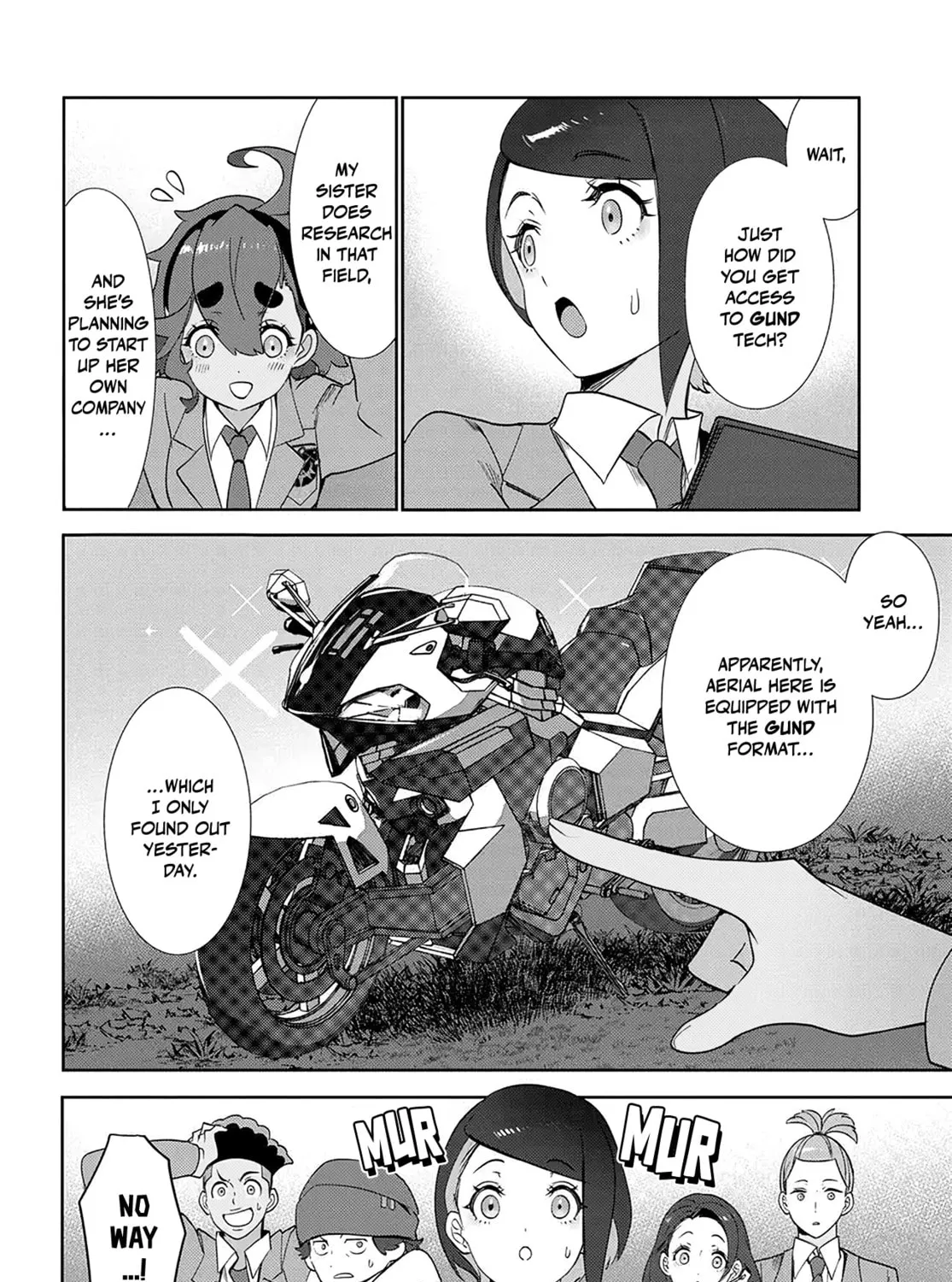 Mobile Suit Gundam: The Witch from Mercury - Frontiers in Glory Days Chapter 4.2 page 15 - 