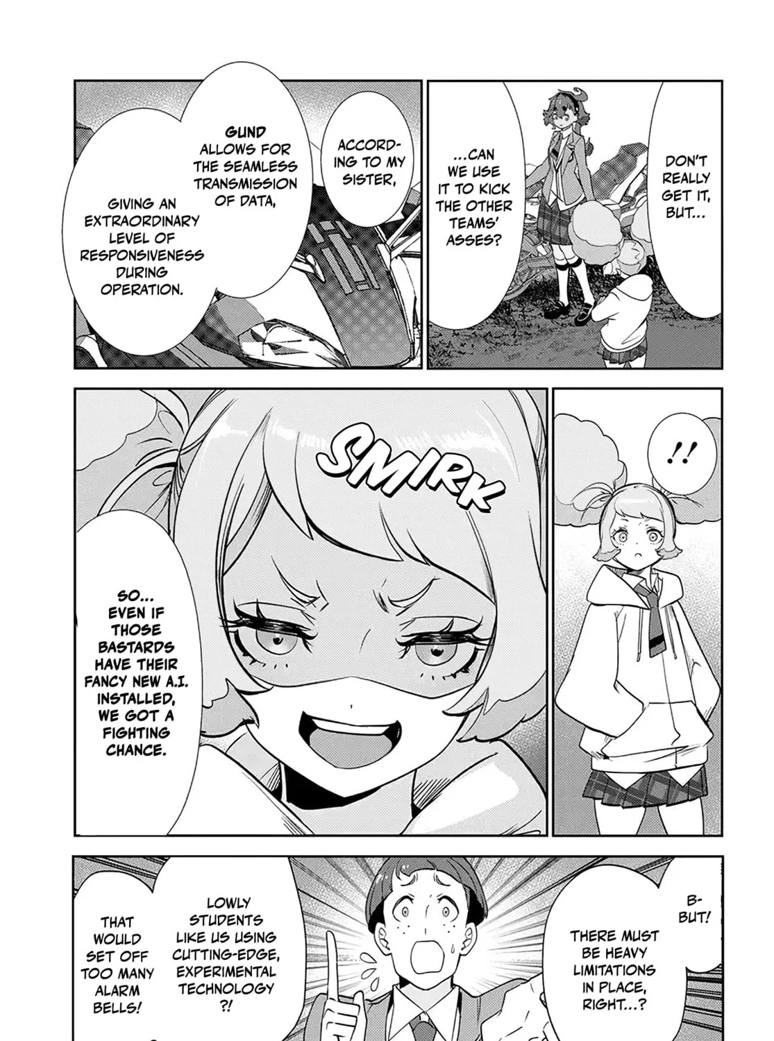 Mobile Suit Gundam: The Witch from Mercury - Frontiers in Glory Days Chapter 4.2 page 17 - 