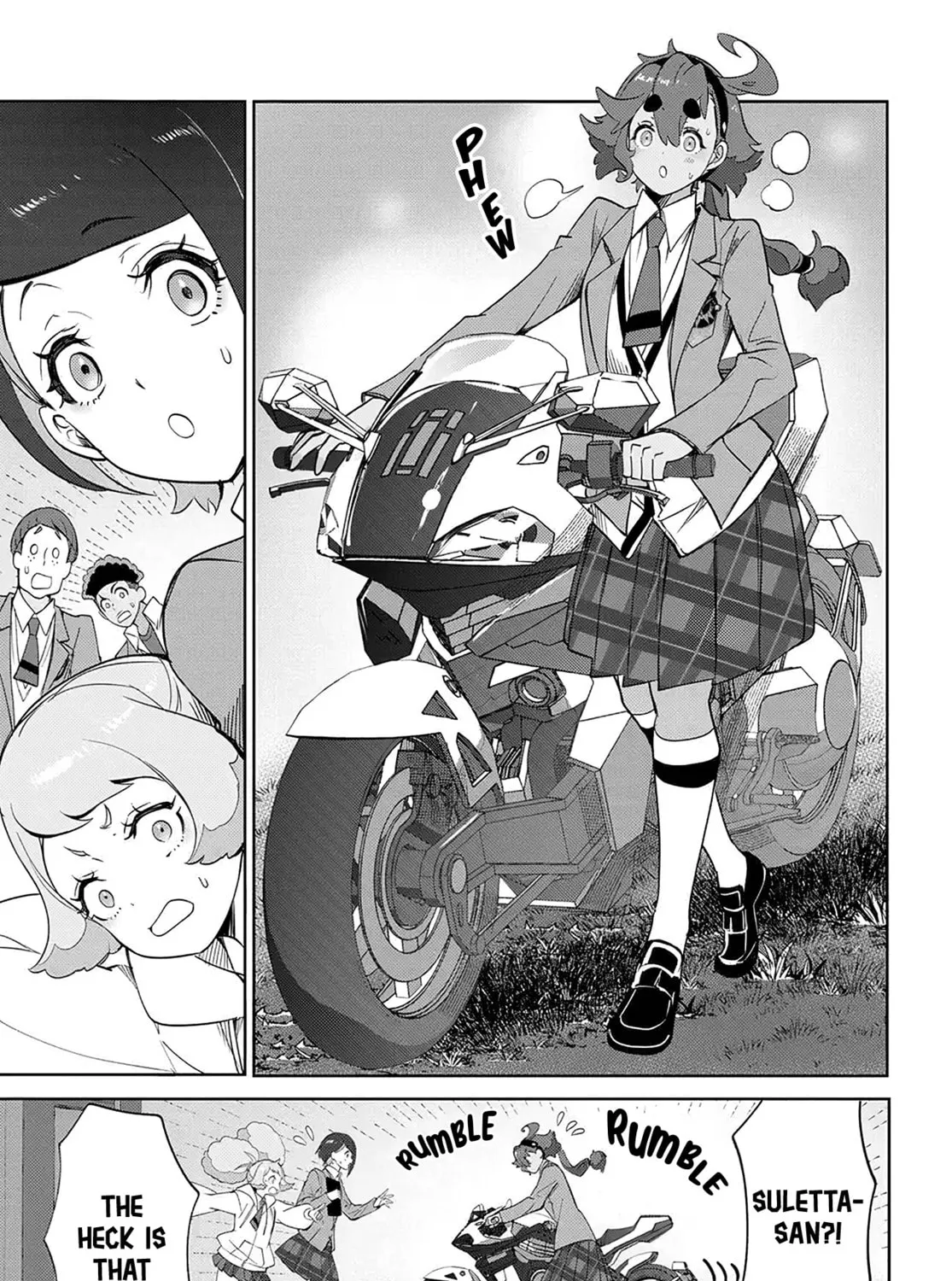 Mobile Suit Gundam: The Witch from Mercury - Frontiers in Glory Days Chapter 4.2 page 9 - 