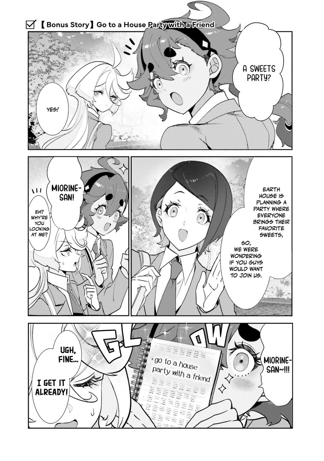 Mobile Suit Gundam: The Witch from Mercury - Frontiers in Glory Days Chapter 4.5 page 7 - 