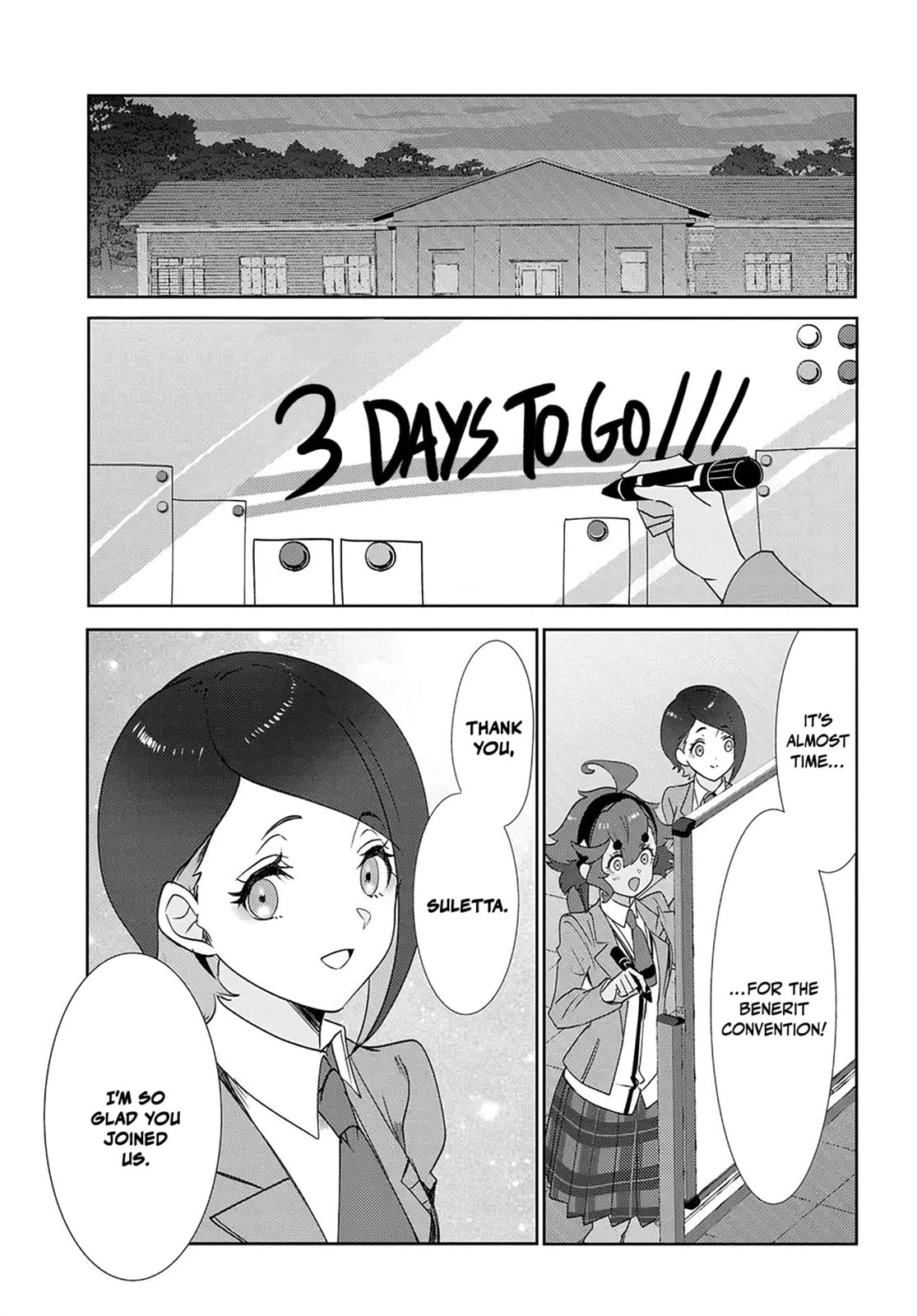 Mobile Suit Gundam: The Witch from Mercury - Frontiers in Glory Days Chapter 5.1 page 15 - 