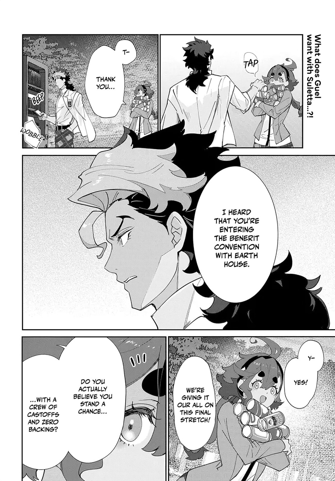 Mobile Suit Gundam: The Witch from Mercury - Frontiers in Glory Days Chapter 5.2 page 1 - 