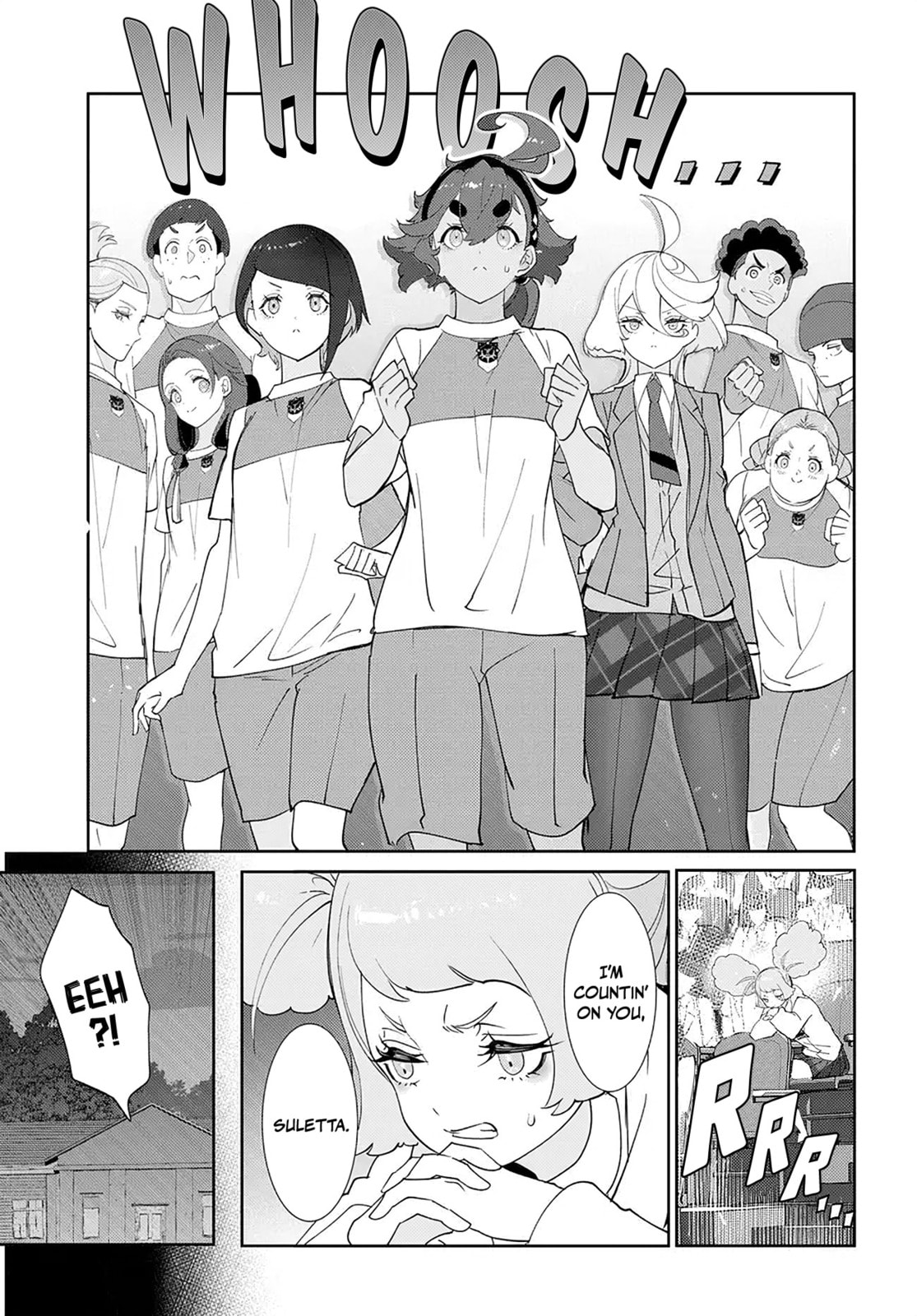 Mobile Suit Gundam: The Witch from Mercury - Frontiers in Glory Days Chapter 5.2 page 12 - 