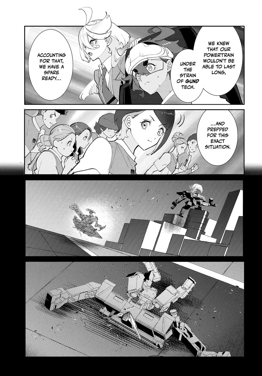 Mobile Suit Gundam: The Witch from Mercury - Frontiers in Glory Days Chapter 5.4 page 4 - 