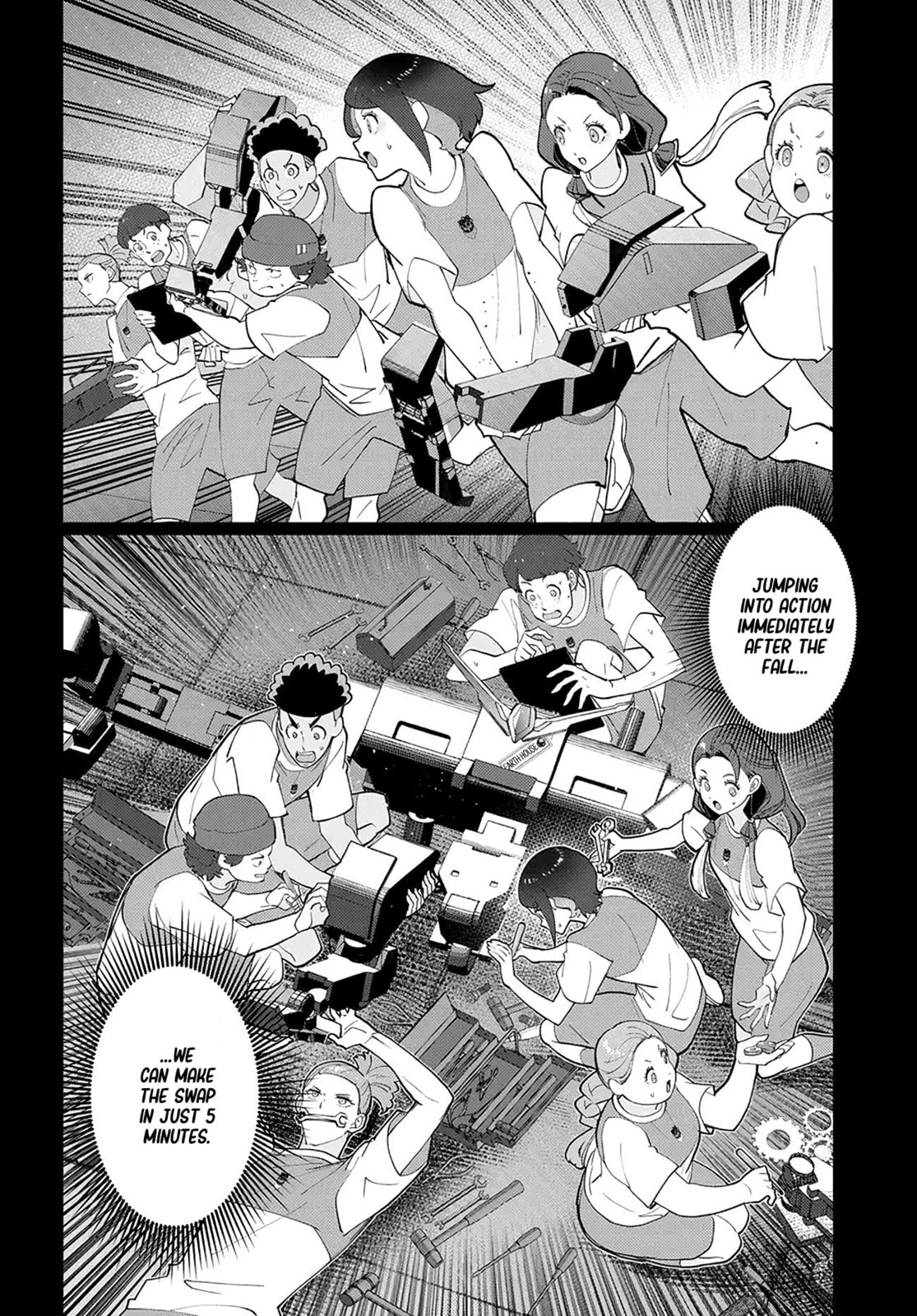 Mobile Suit Gundam: The Witch from Mercury - Frontiers in Glory Days Chapter 5.4 page 5 - 