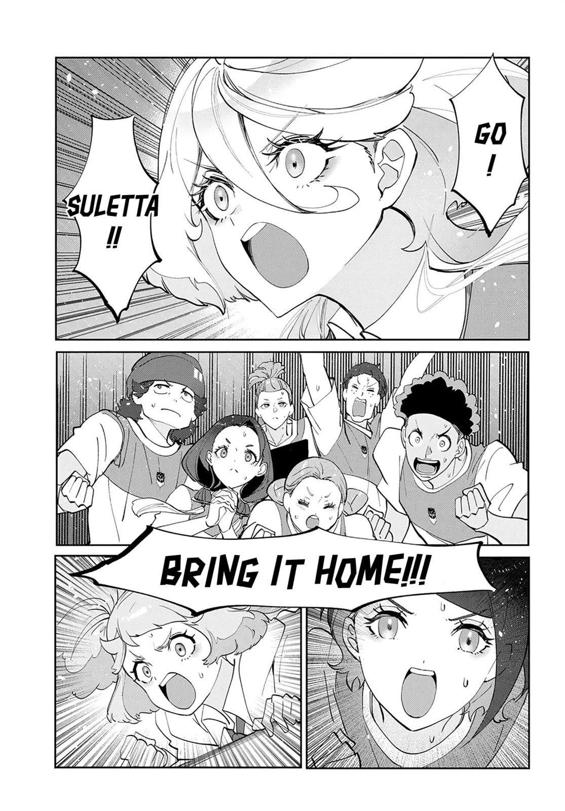 Mobile Suit Gundam: The Witch from Mercury - Frontiers in Glory Days Chapter 5.4 page 8 - 