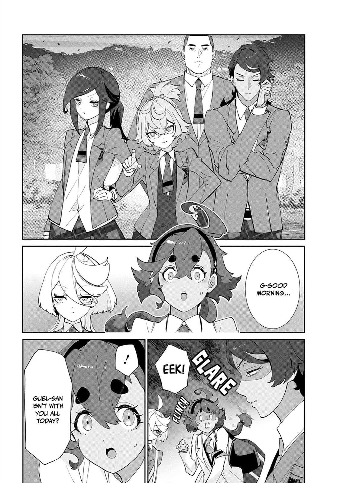 Mobile Suit Gundam: The Witch from Mercury - Frontiers in Glory Days Chapter 6.1 page 12 - 