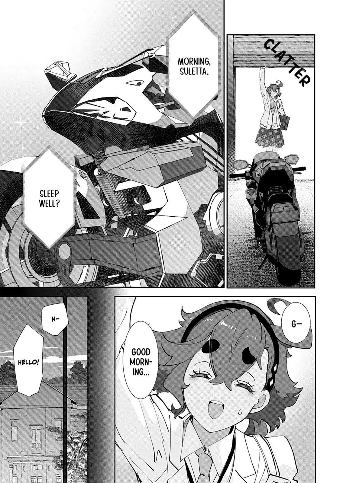 Mobile Suit Gundam: The Witch from Mercury - Frontiers in Glory Days Chapter 6.1 page 3 - 
