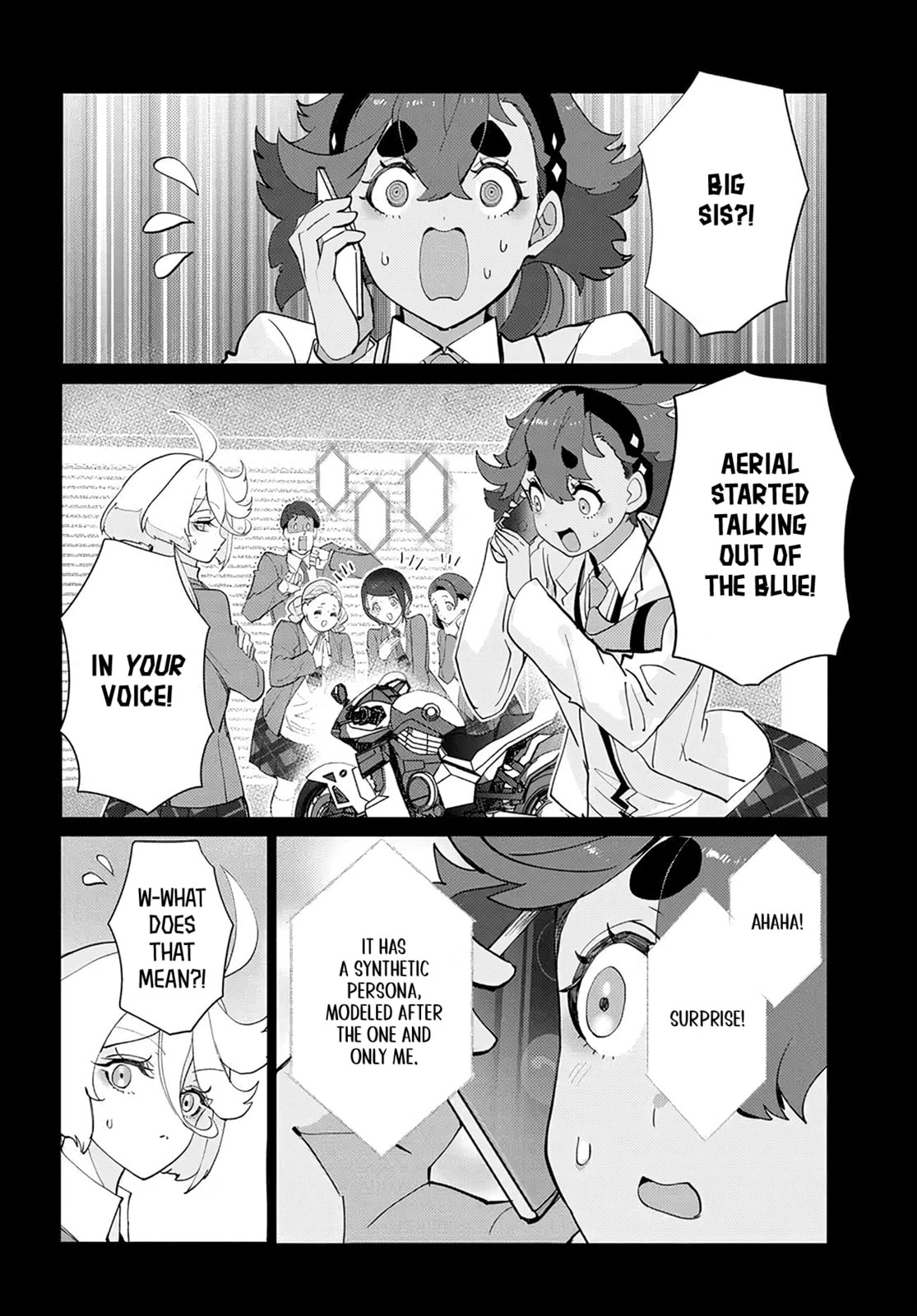 Mobile Suit Gundam: The Witch from Mercury - Frontiers in Glory Days Chapter 6.1 page 4 - 