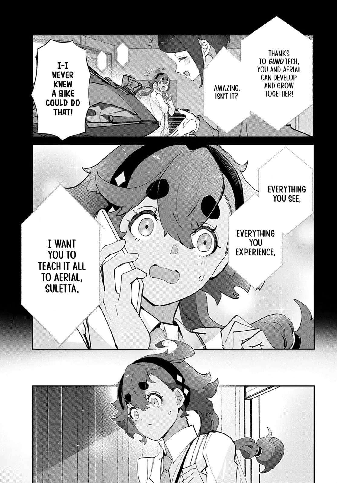 Mobile Suit Gundam: The Witch from Mercury - Frontiers in Glory Days Chapter 6.1 page 5 - 