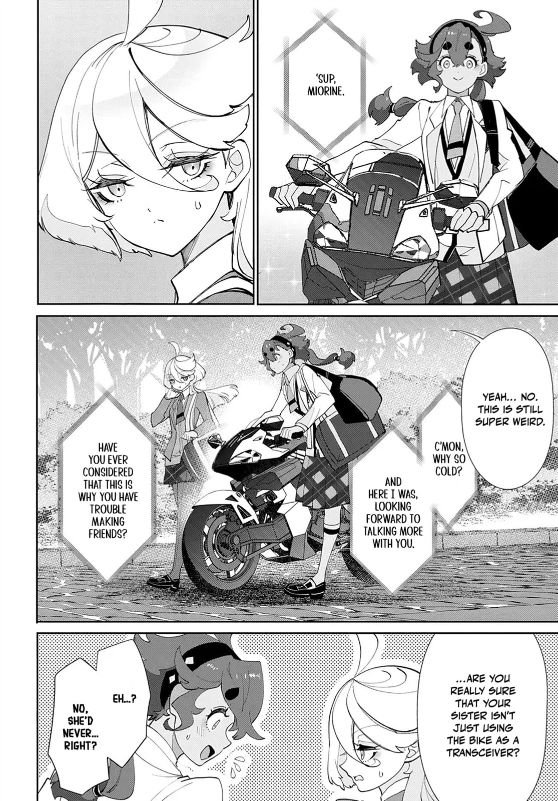 Mobile Suit Gundam: The Witch from Mercury - Frontiers in Glory Days Chapter 6.1 page 8 - 