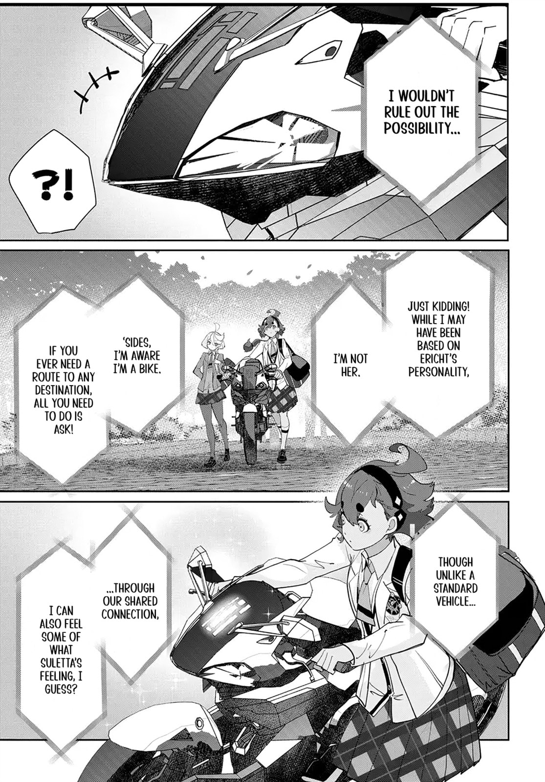 Mobile Suit Gundam: The Witch from Mercury - Frontiers in Glory Days Chapter 6.1 page 9 - 