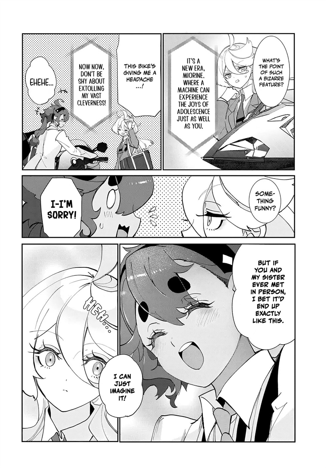Mobile Suit Gundam: The Witch from Mercury - Frontiers in Glory Days Chapter 6.1 page 10 - 