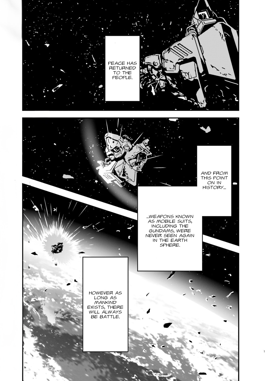 Mobile Suit Gundam Wing 0.5 Point Half Preventer-7 Chapter 1 page 1 - 