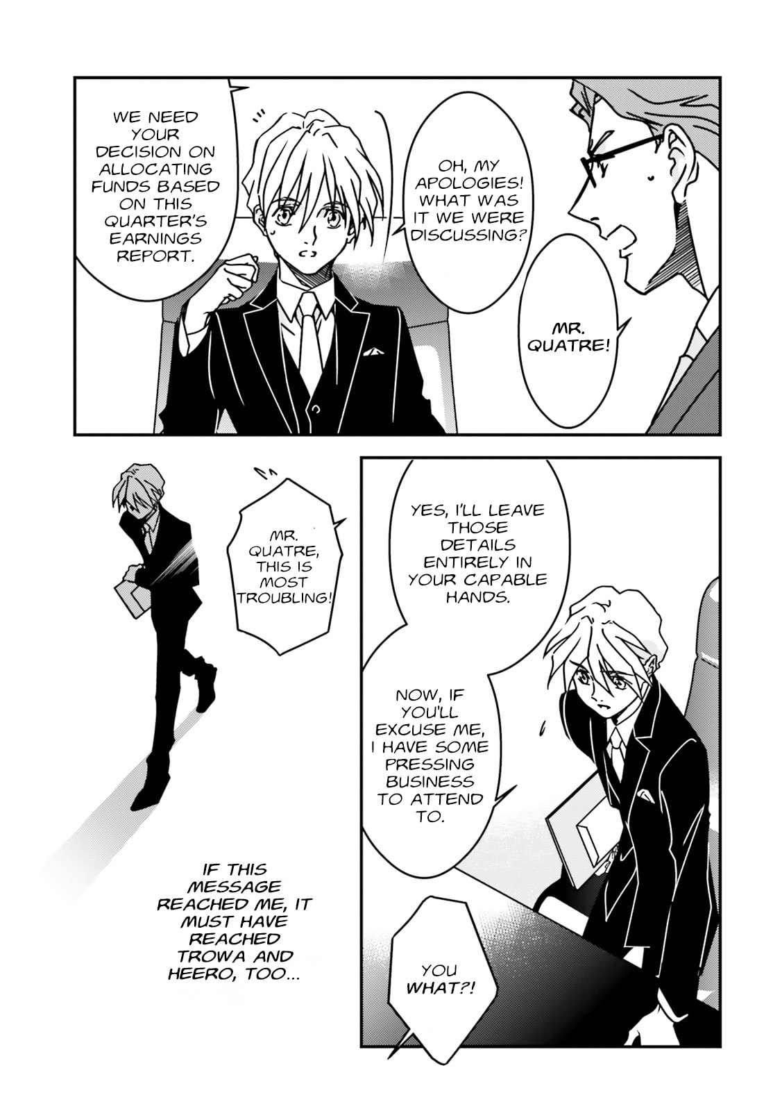Mobile Suit Gundam Wing 0.5 Point Half Preventer-7 Chapter 1 page 12 - 