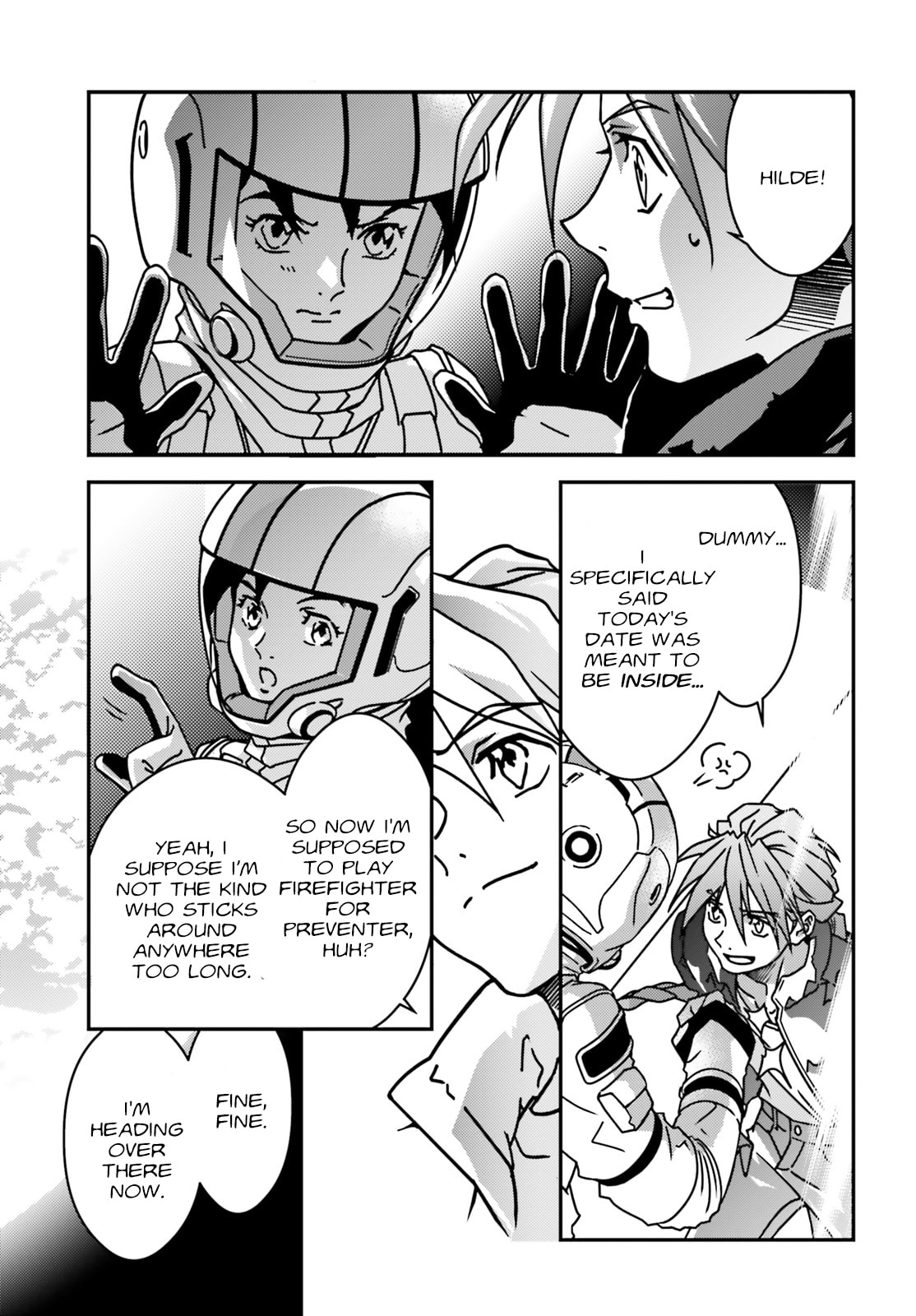 Mobile Suit Gundam Wing 0.5 Point Half Preventer-7 Chapter 1 page 10 - 