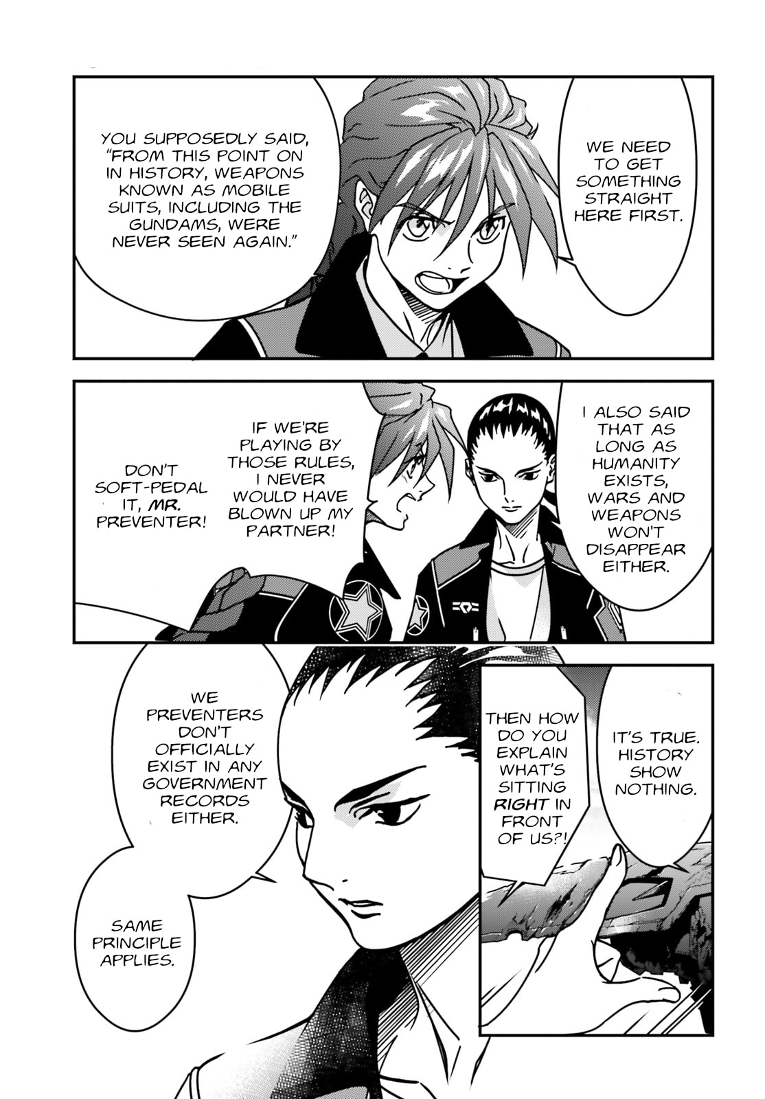 Mobile Suit Gundam Wing 0.5 Point Half Preventer-7 Chapter 2 page 19 - 