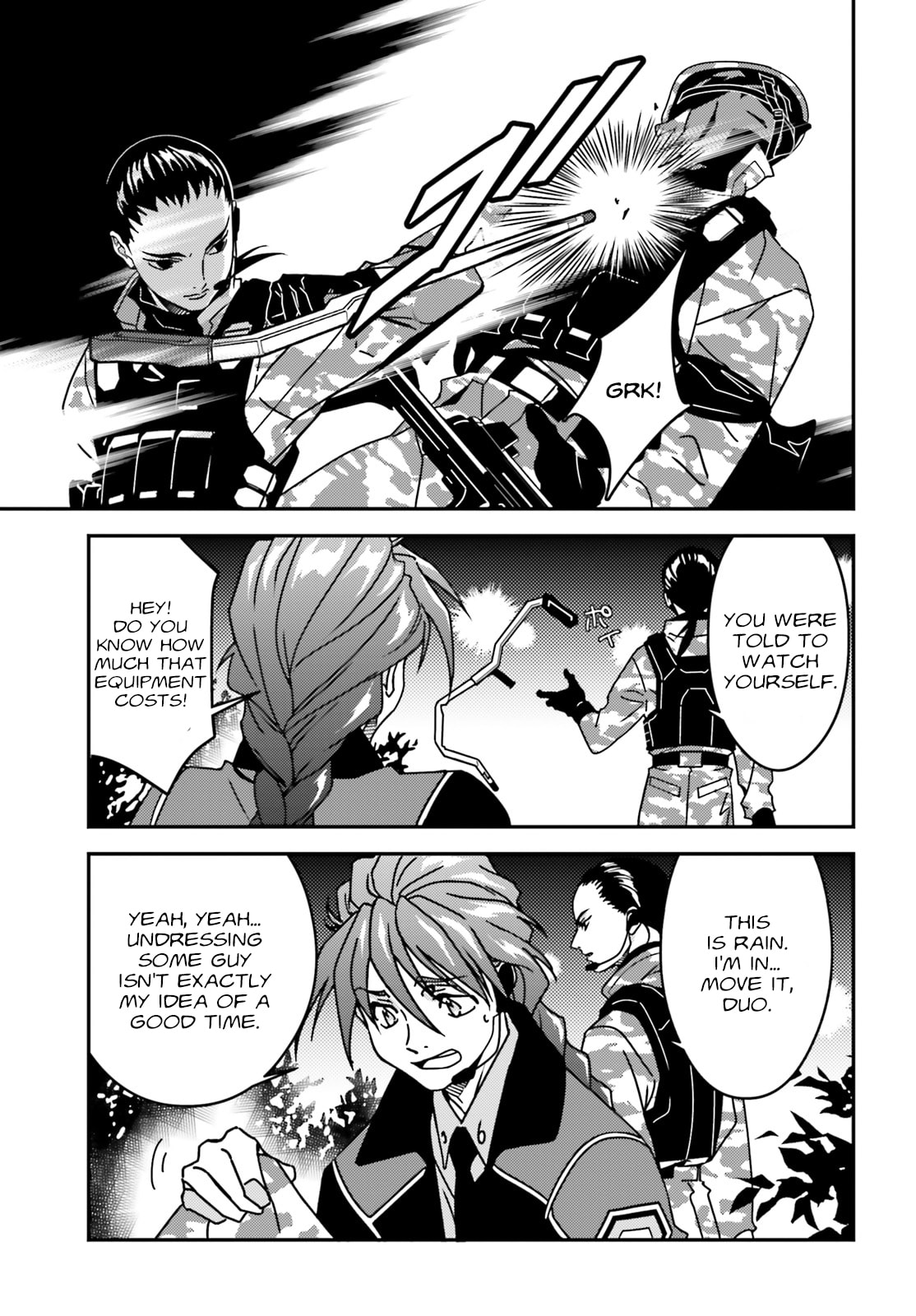 Mobile Suit Gundam Wing 0.5 Point Half Preventer-7 Chapter 3 page 13 - 