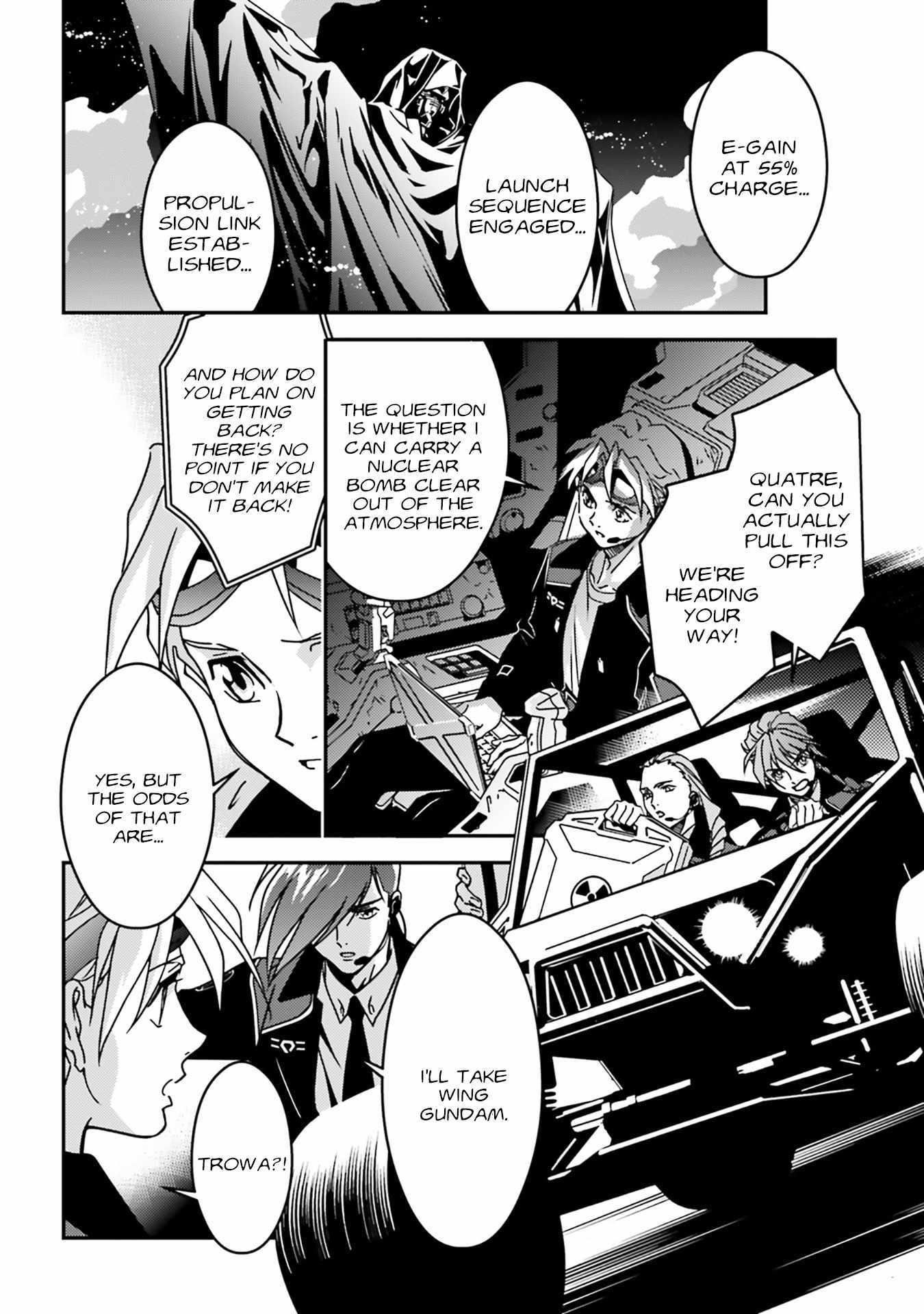 Mobile Suit Gundam Wing 0.5 Point Half Preventer-7 Chapter 6 page 16 - 