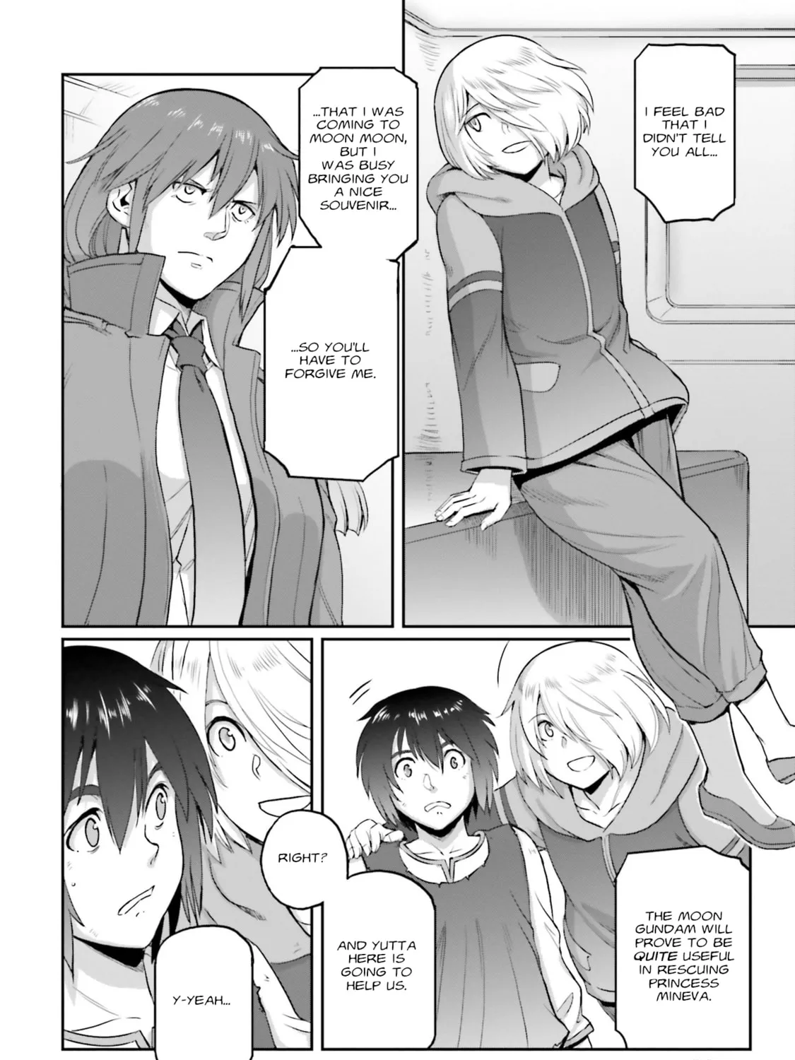 Mobile Suit Moon Gundam Chapter 23 page 36 - 