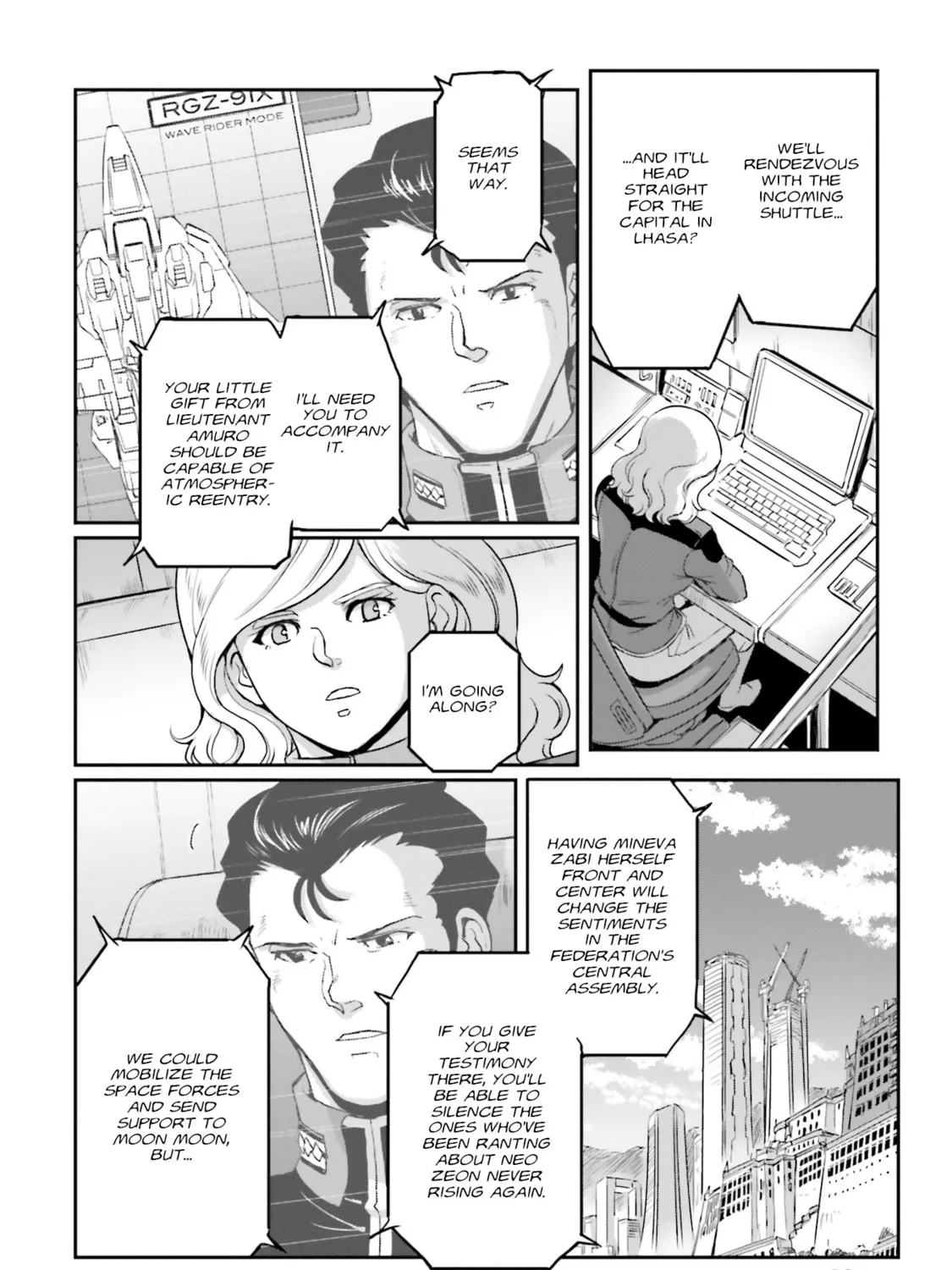 Mobile Suit Moon Gundam Chapter 39 page 36 - 