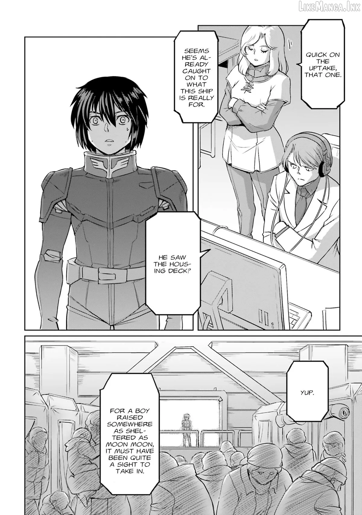 Mobile Suit Moon Gundam Chapter 77 page 35 - 