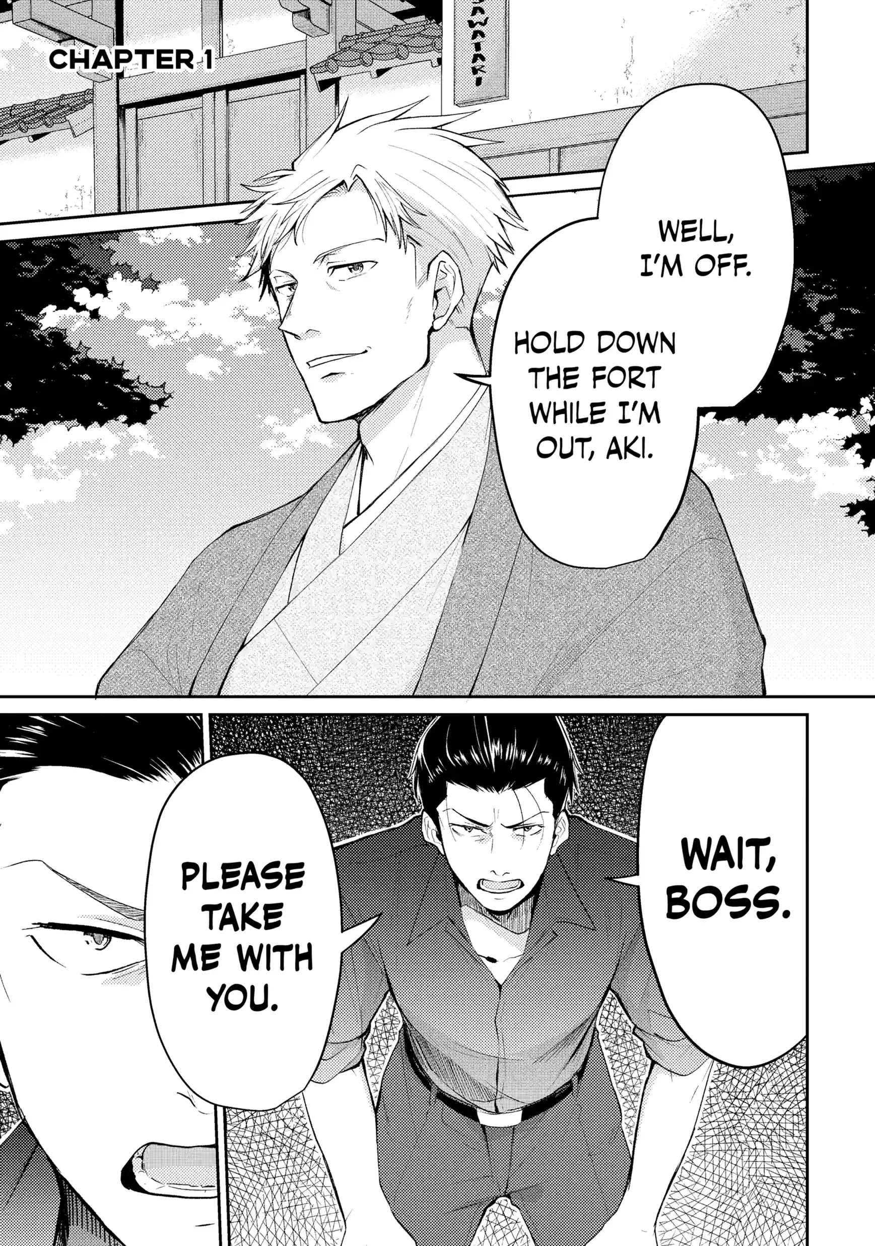 Mobsters in Love Chapter 1.1 page 1 - 