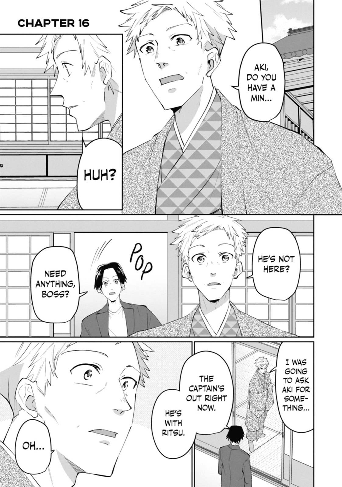 Mobsters in Love Chapter 16 page 1 - 