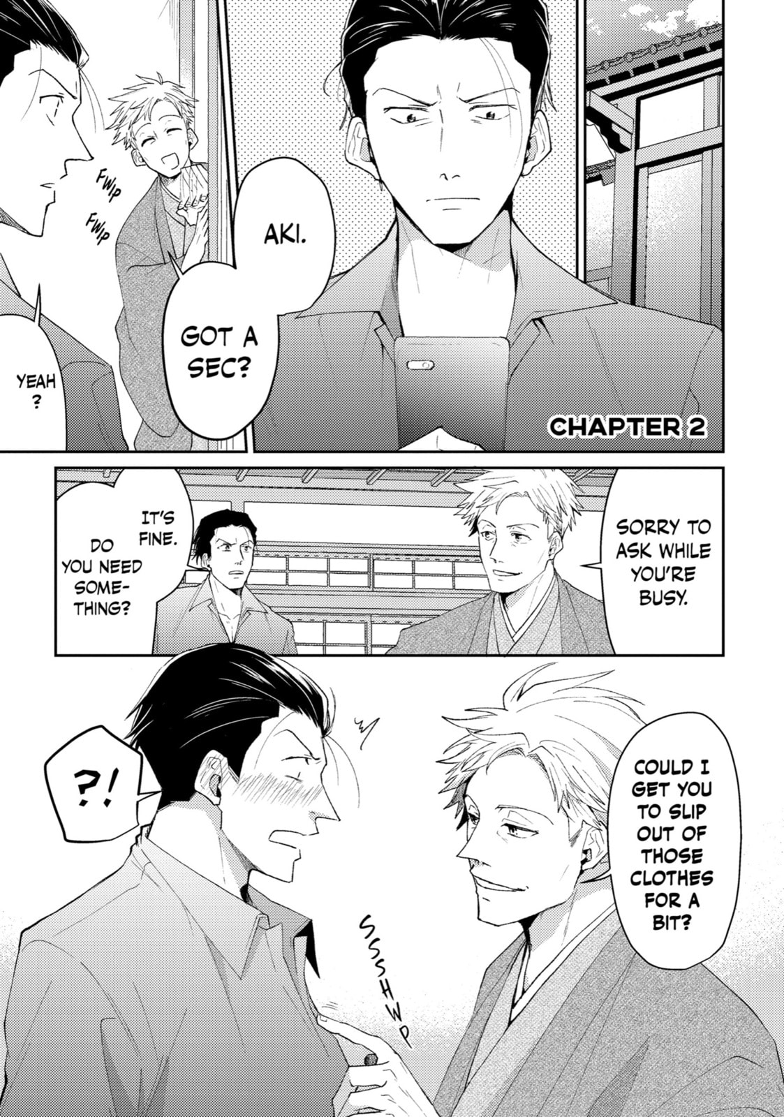Mobsters in Love Chapter 2 page 1 - 