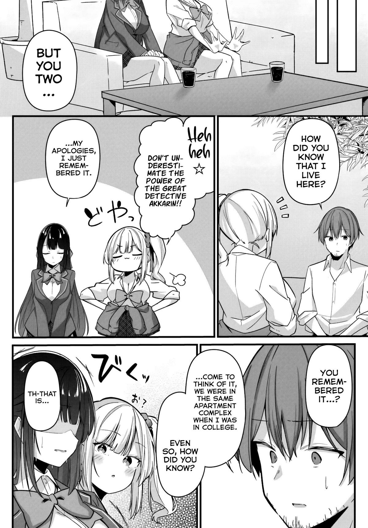 Mocked as a Sidelined Editor, I Ended Up Living Together with a Pair of Twin High School Girls. Chapter 1 page 18 - 