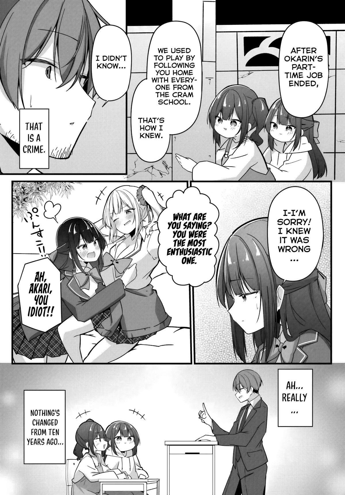 Mocked as a Sidelined Editor, I Ended Up Living Together with a Pair of Twin High School Girls. Chapter 1 page 19 - 