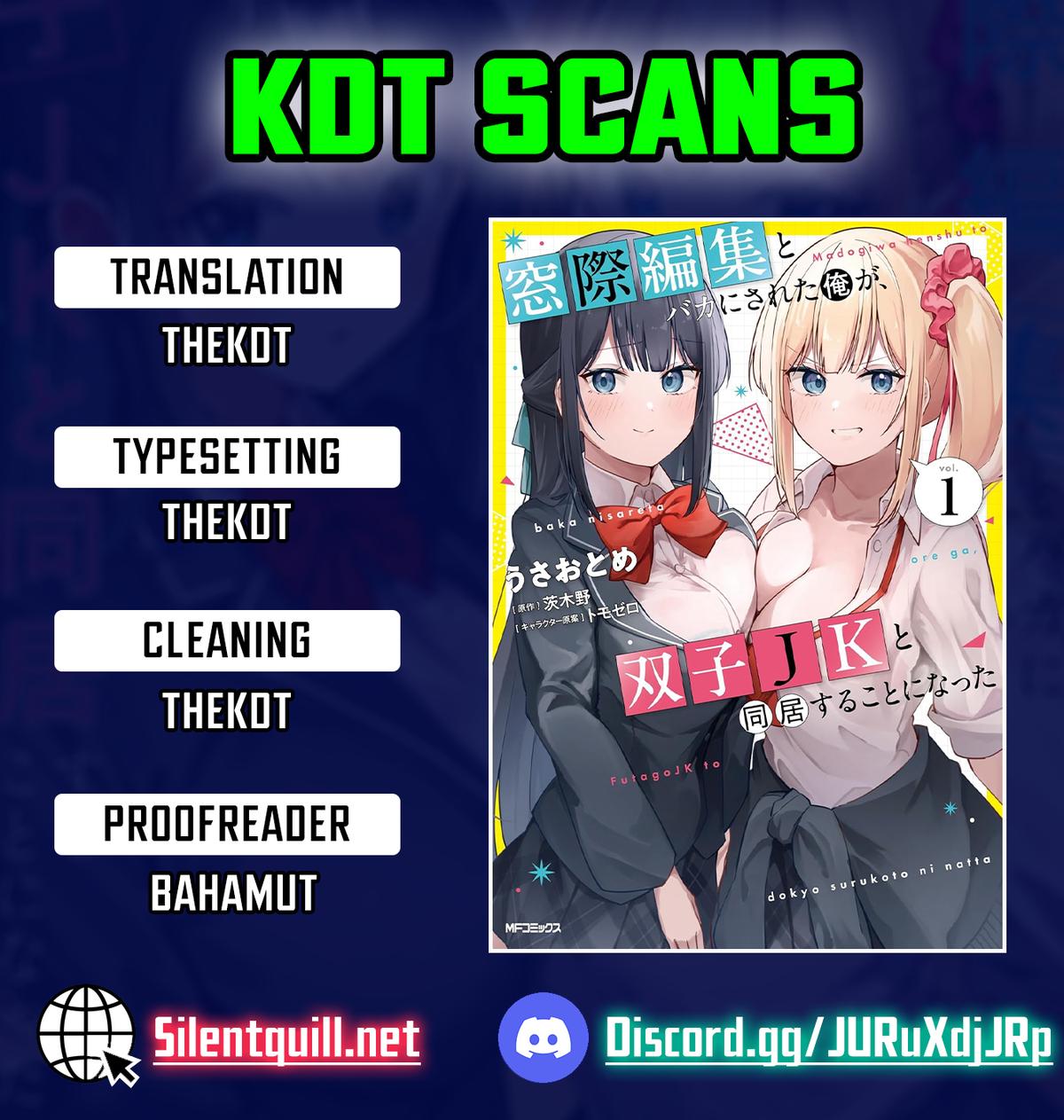Mocked as a Sidelined Editor, I Ended Up Living Together with a Pair of Twin High School Girls. Chapter 5 page 1 - 