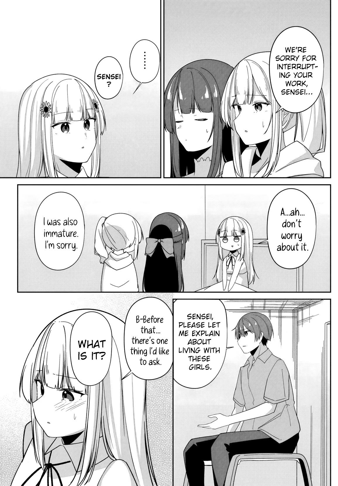 Mocked as a Sidelined Editor, I Ended Up Living Together with a Pair of Twin High School Girls. Chapter 8 page 12 - 