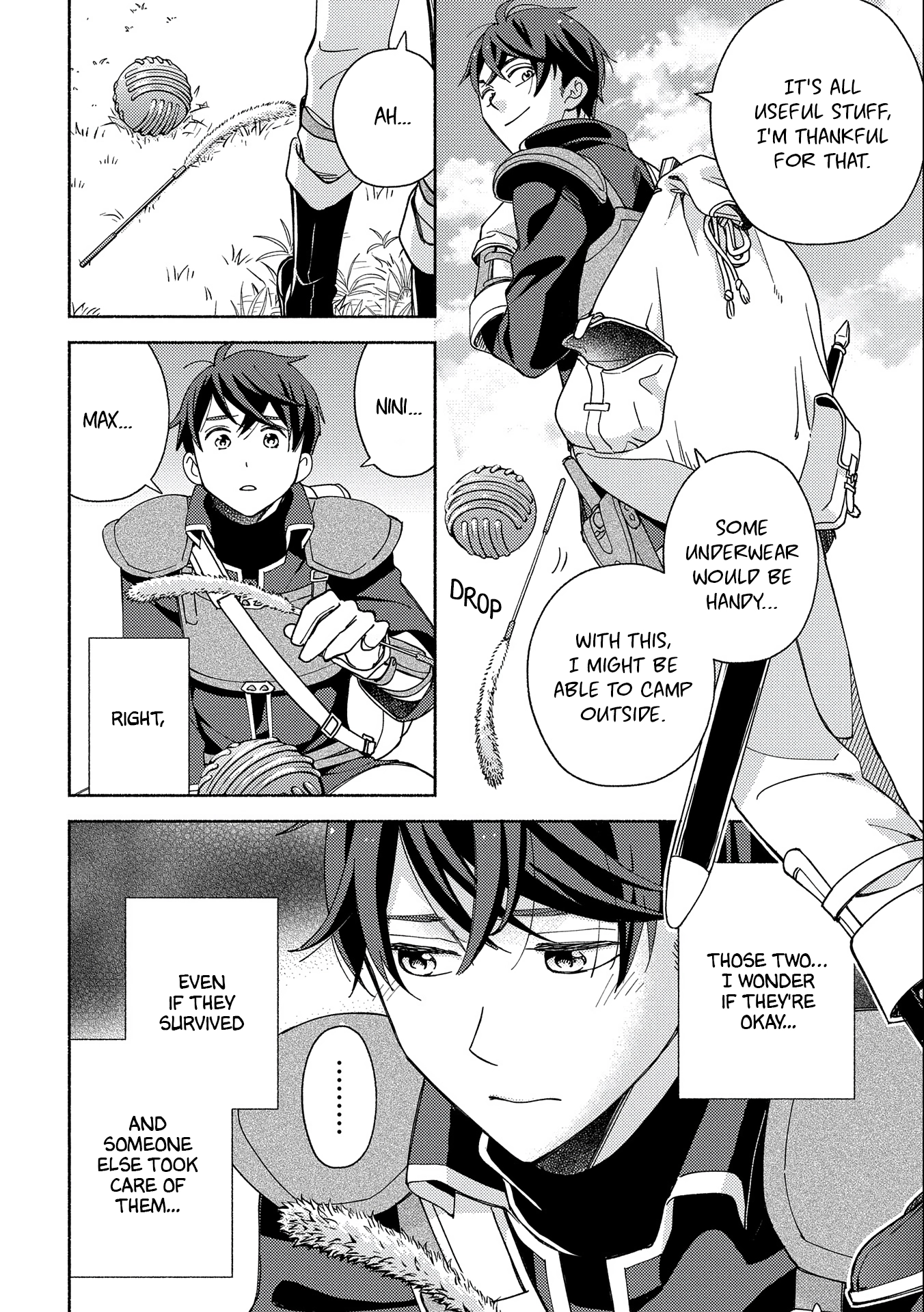 Mofumofu to Mukumuku to Isekai Hyouryuu Seikatsu ~Oishiu Gohan, Kami-sama, Kazoku-tsuki~ Chapter 1 page 15 - 
