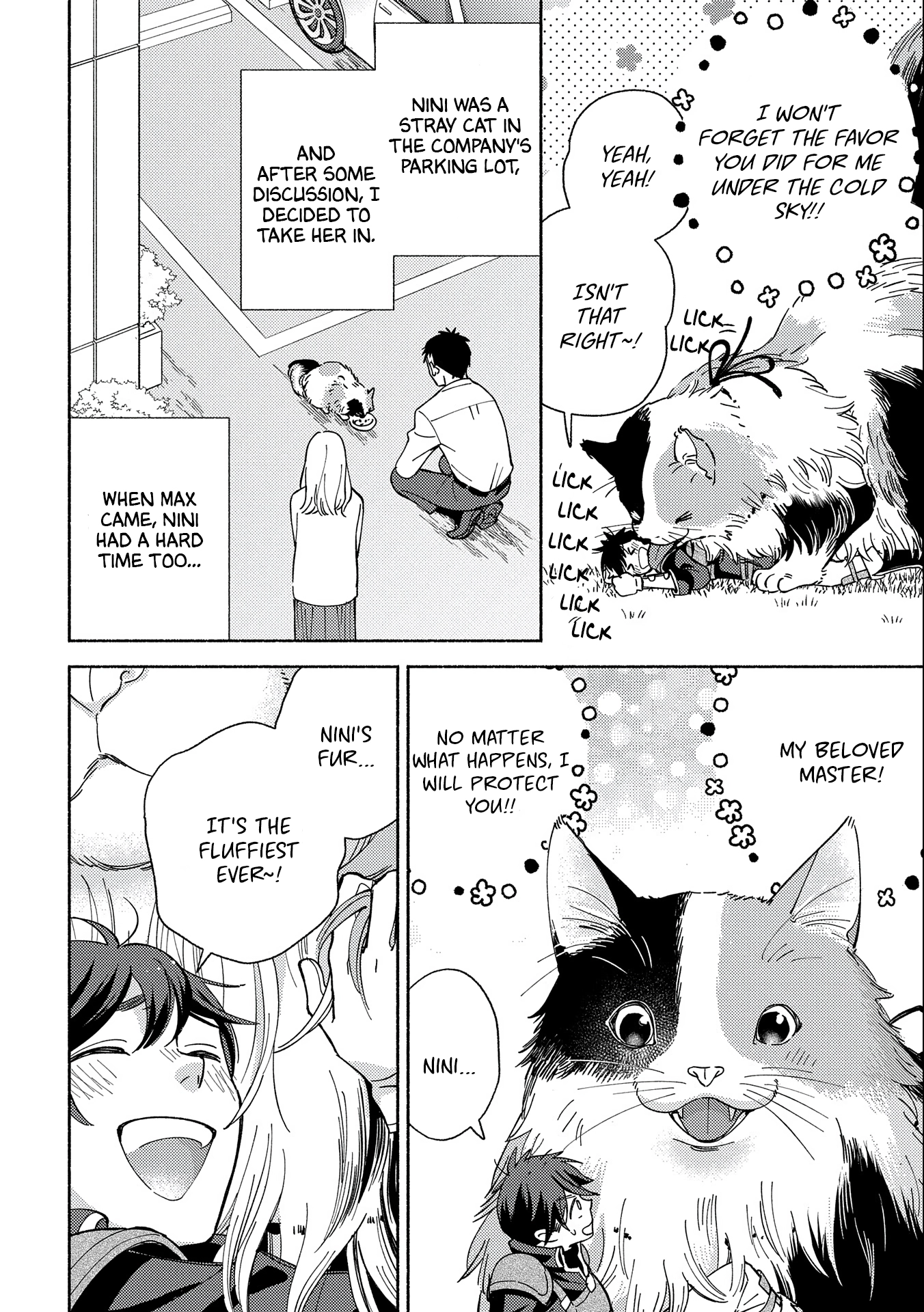 Mofumofu to Mukumuku to Isekai Hyouryuu Seikatsu ~Oishiu Gohan, Kami-sama, Kazoku-tsuki~ Chapter 1 page 23 - 