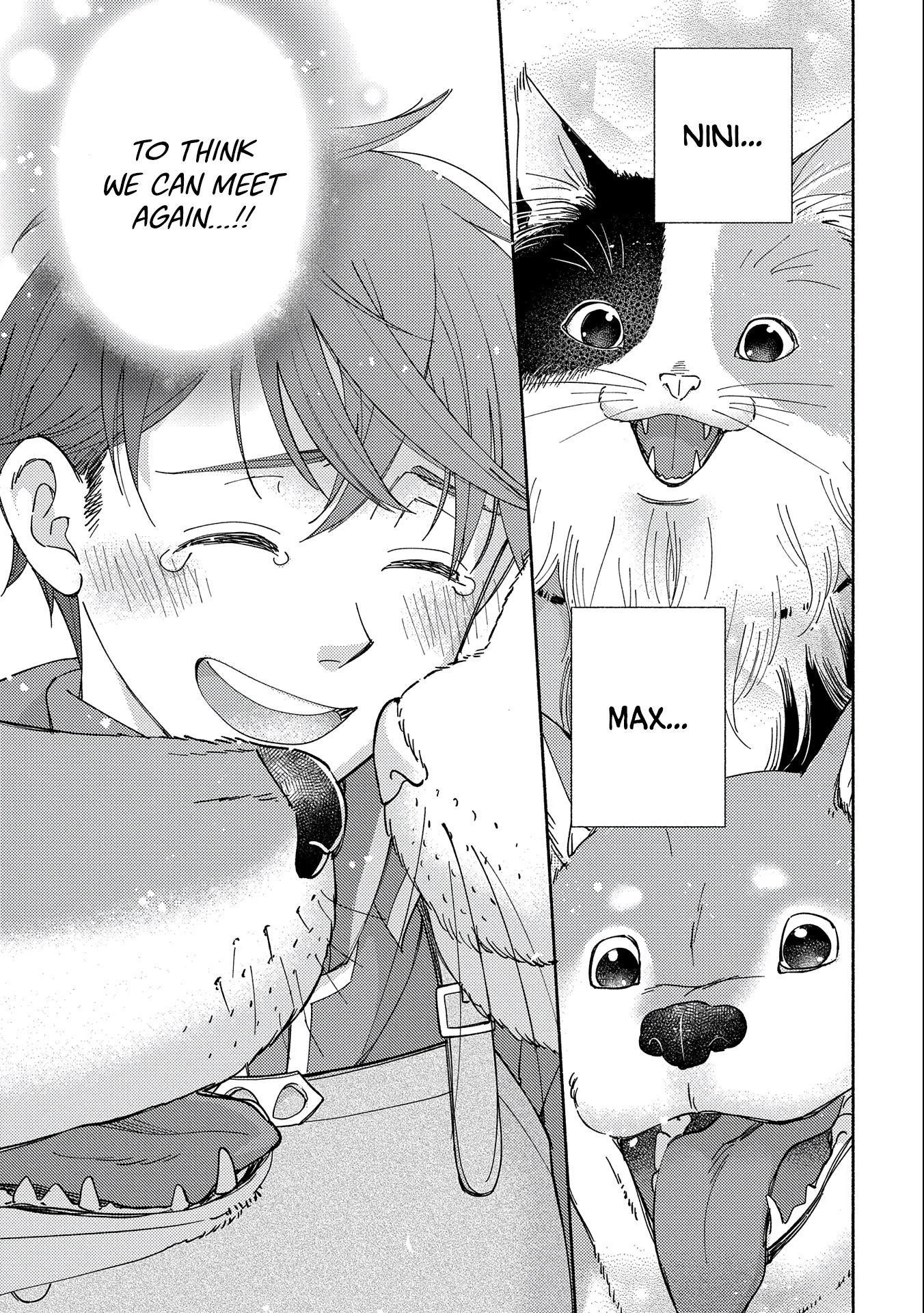 Mofumofu to Mukumuku to Isekai Hyouryuu Seikatsu ~Oishiu Gohan, Kami-sama, Kazoku-tsuki~ Chapter 1 page 24 - 