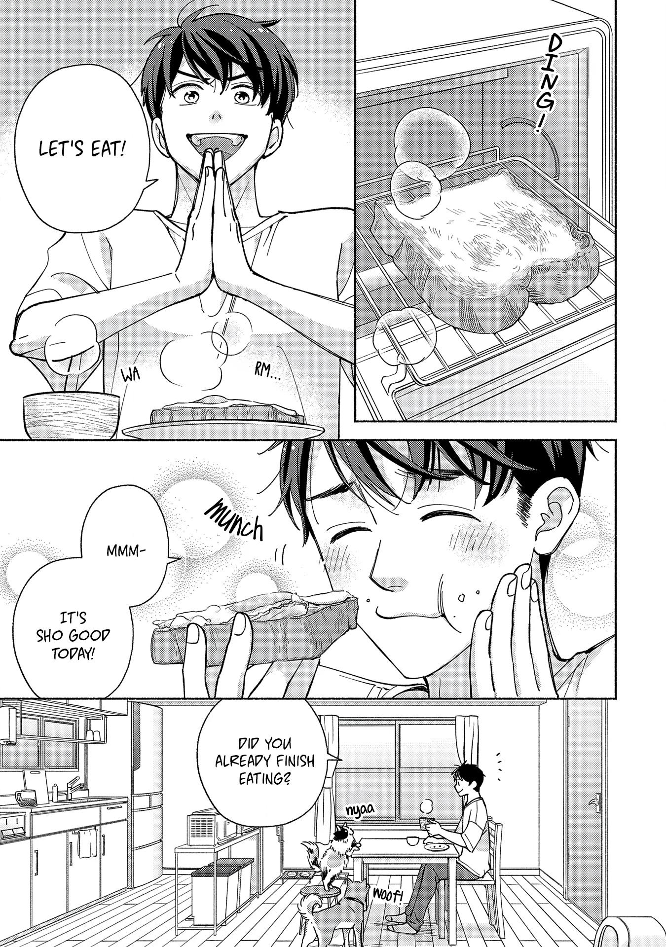 Mofumofu to Mukumuku to Isekai Hyouryuu Seikatsu ~Oishiu Gohan, Kami-sama, Kazoku-tsuki~ Chapter 1 page 4 - 