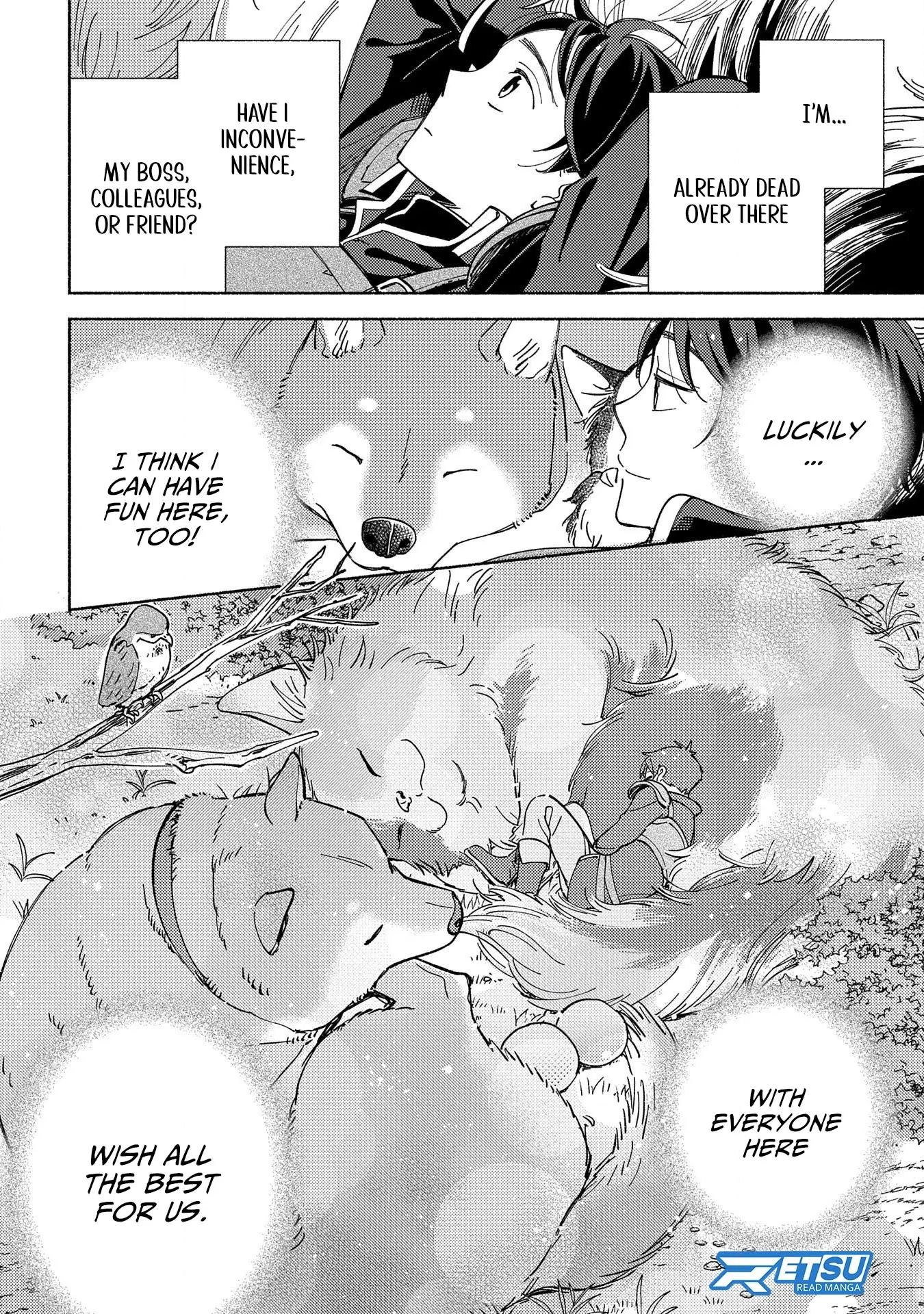 Mofumofu to Mukumuku to Isekai Hyouryuu Seikatsu ~Oishiu Gohan, Kami-sama, Kazoku-tsuki~ Chapter 2.3 page 4 - 