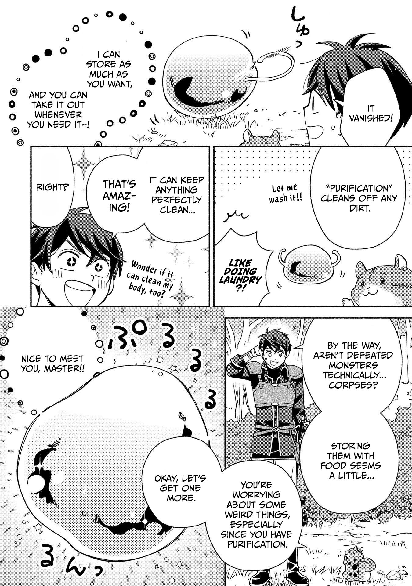 Mofumofu to Mukumuku to Isekai Hyouryuu Seikatsu ~Oishiu Gohan, Kami-sama, Kazoku-tsuki~ Chapter 2 page 8 - 