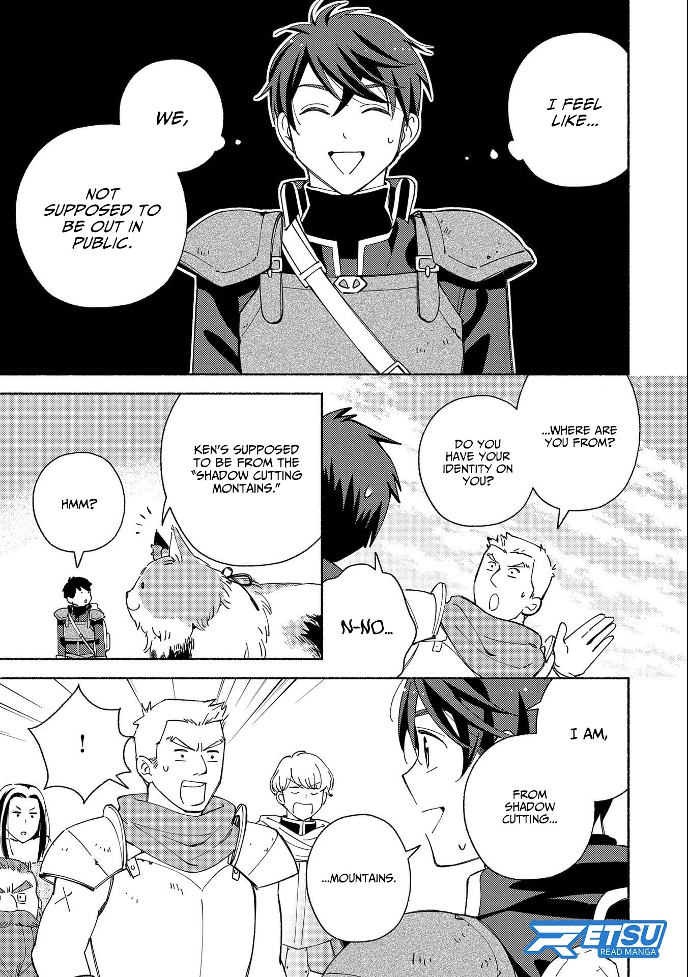 Mofumofu to Mukumuku to Isekai Hyouryuu Seikatsu ~Oishiu Gohan, Kami-sama, Kazoku-tsuki~ Chapter 3.1 page 6 - 