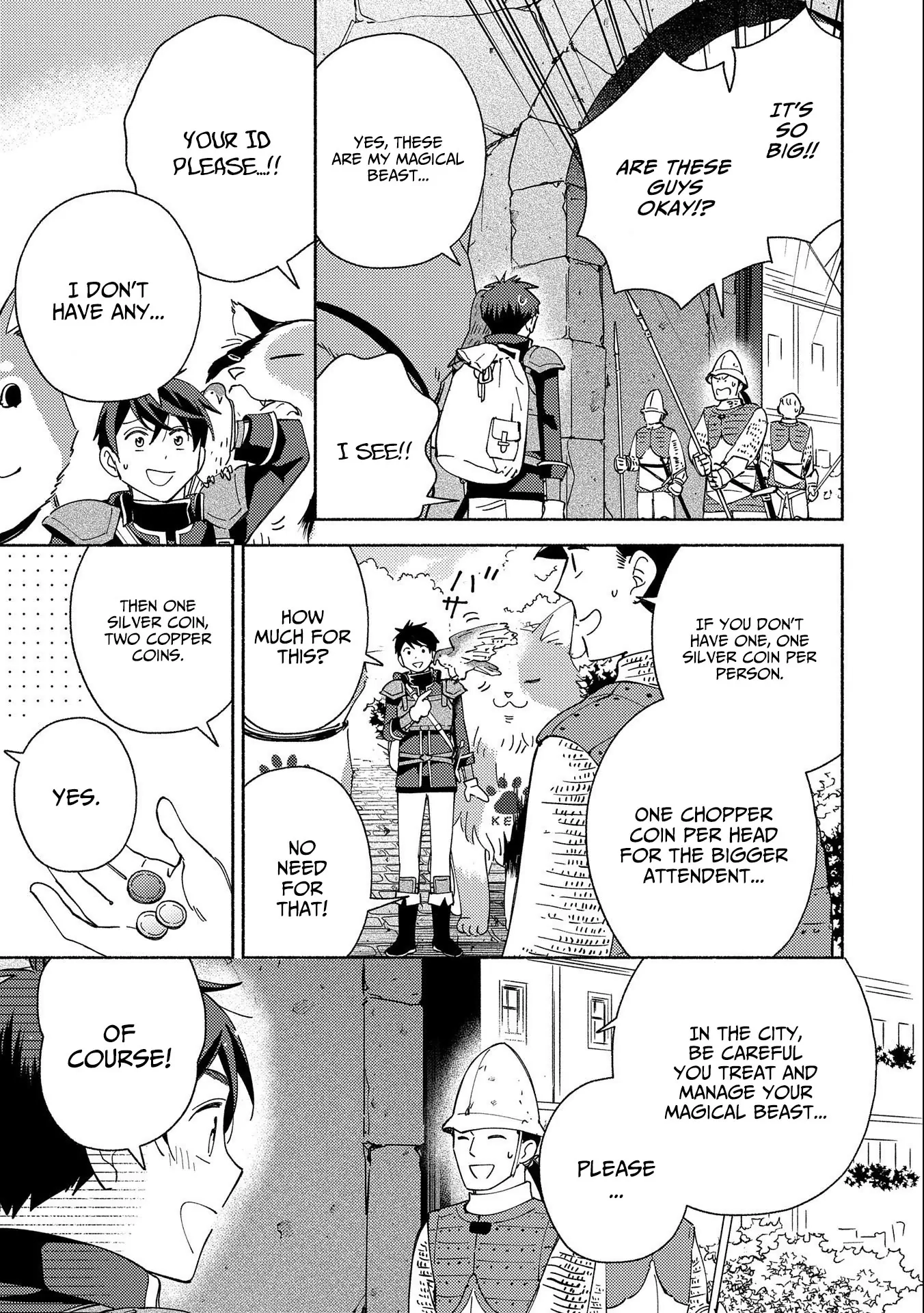Mofumofu to Mukumuku to Isekai Hyouryuu Seikatsu ~Oishiu Gohan, Kami-sama, Kazoku-tsuki~ Chapter 3.1 page 10 - 