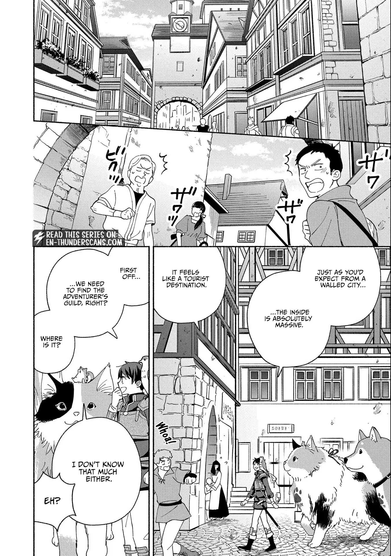 Mofumofu to Mukumuku to Isekai Hyouryuu Seikatsu ~Oishiu Gohan, Kami-sama, Kazoku-tsuki~ Chapter 3 page 11 - 