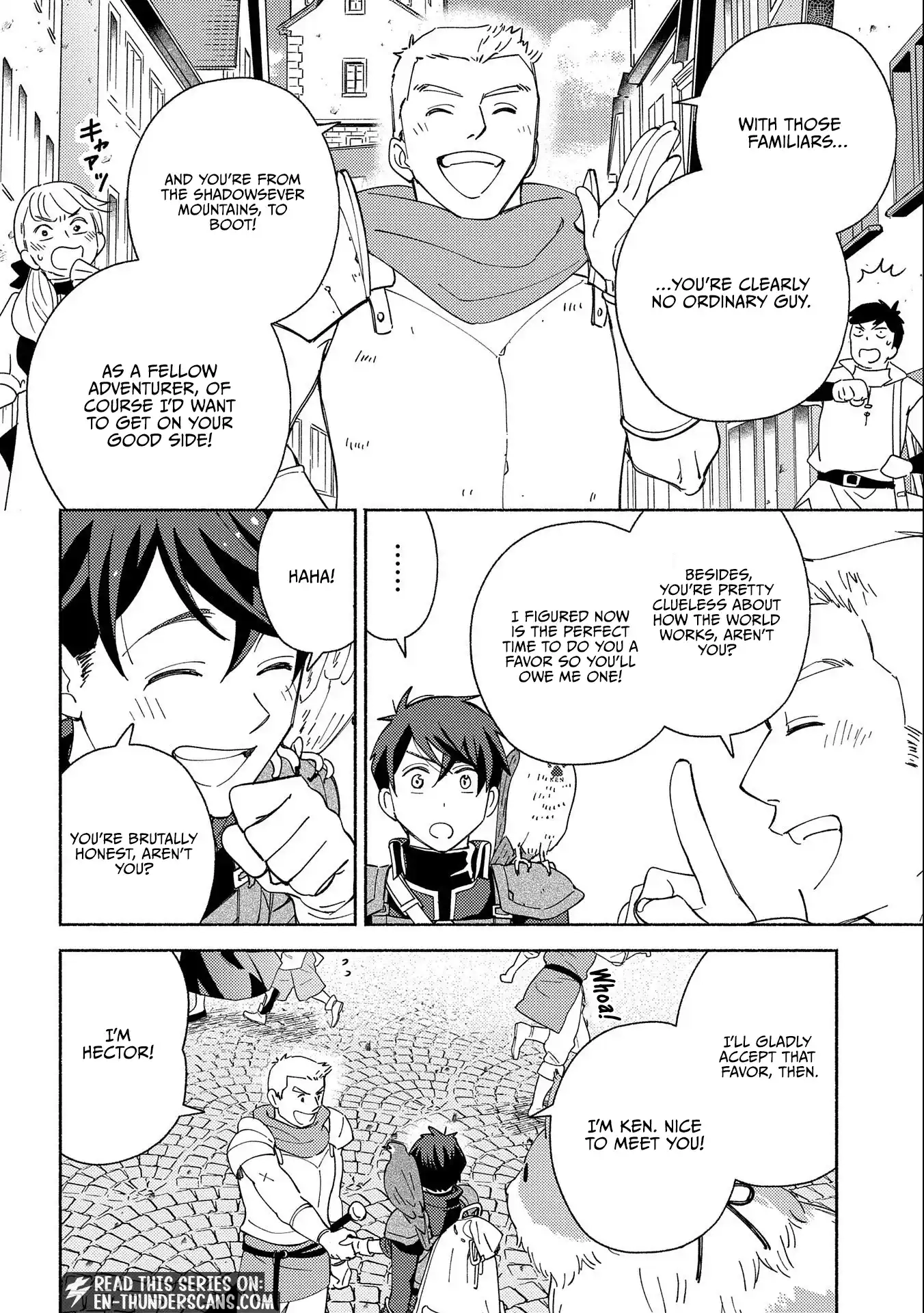 Mofumofu to Mukumuku to Isekai Hyouryuu Seikatsu ~Oishiu Gohan, Kami-sama, Kazoku-tsuki~ Chapter 3 page 13 - 