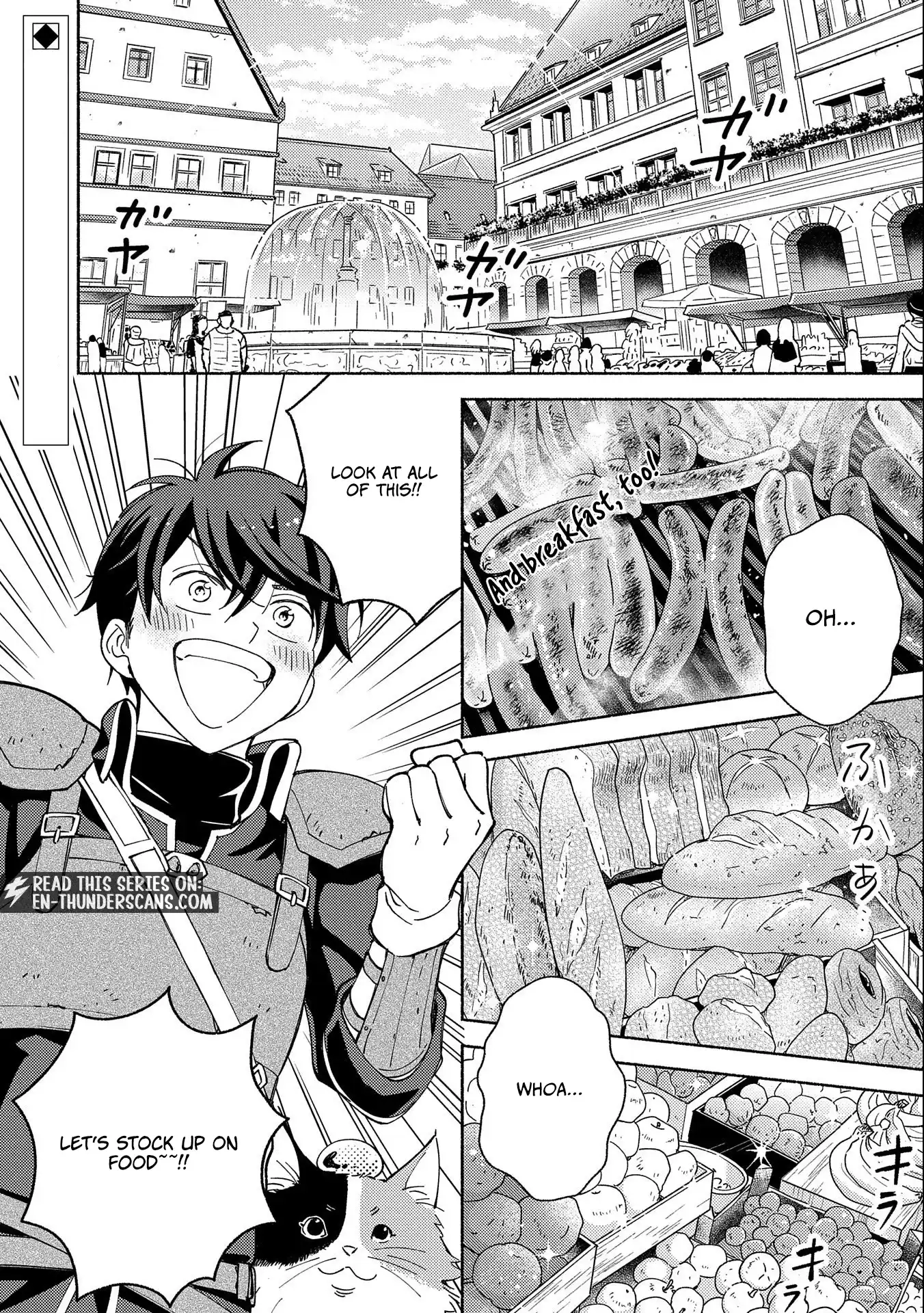 Mofumofu to Mukumuku to Isekai Hyouryuu Seikatsu ~Oishiu Gohan, Kami-sama, Kazoku-tsuki~ Chapter 3 page 32 - 