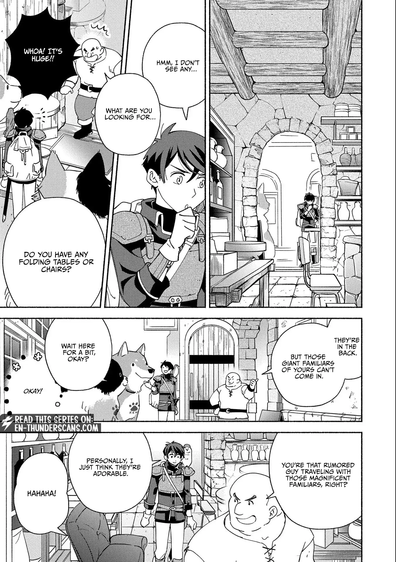 Mofumofu to Mukumuku to Isekai Hyouryuu Seikatsu ~Oishiu Gohan, Kami-sama, Kazoku-tsuki~ Chapter 4 page 24 - 