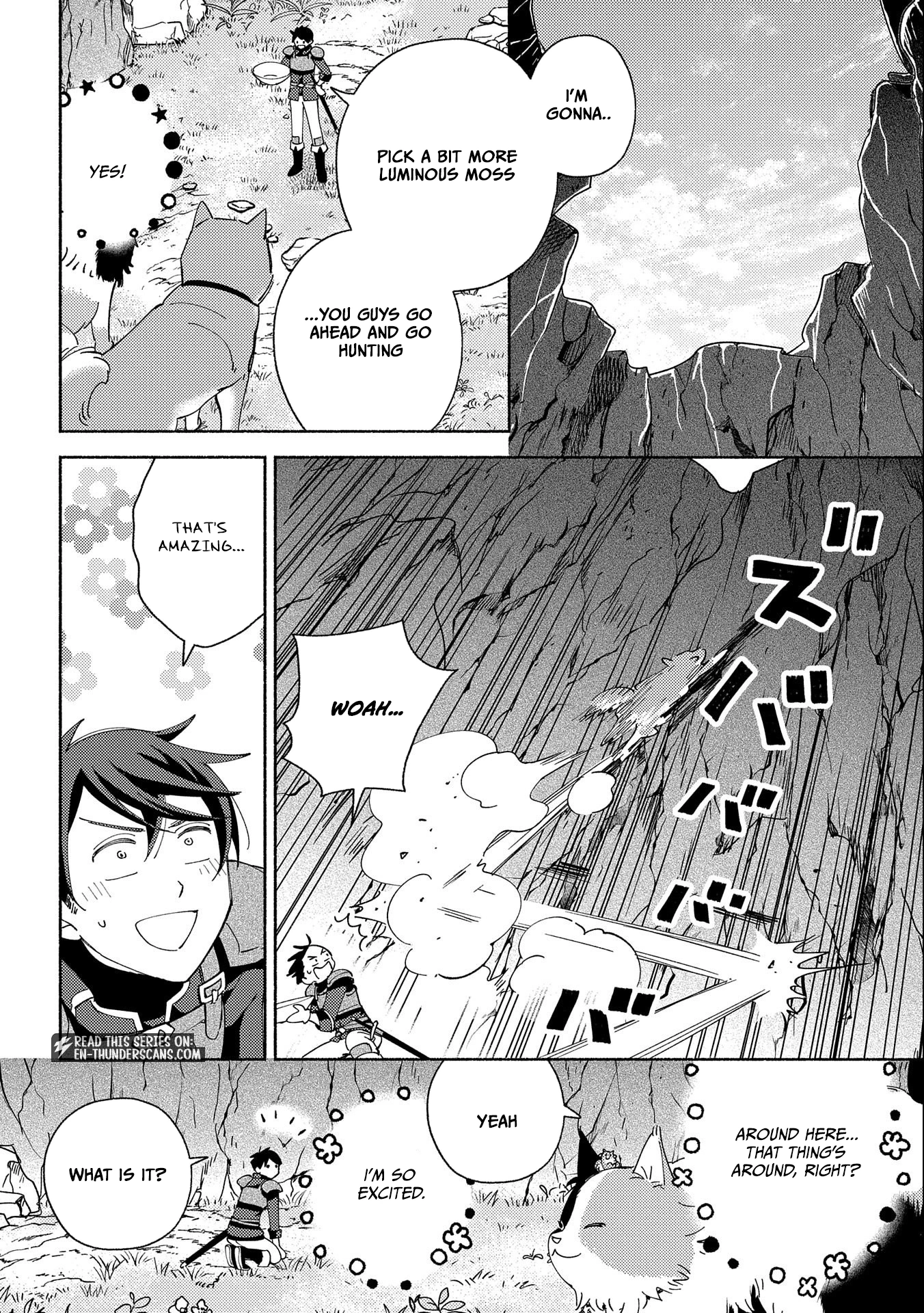 Mofumofu to Mukumuku to Isekai Hyouryuu Seikatsu ~Oishiu Gohan, Kami-sama, Kazoku-tsuki~ Chapter 5 page 26 - 