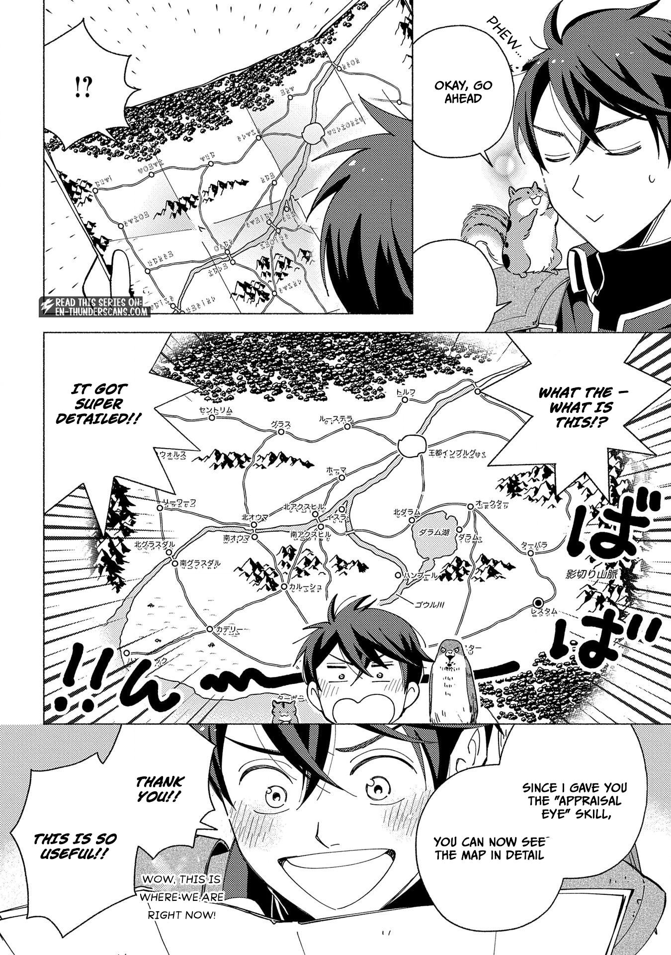 Mofumofu to Mukumuku to Isekai Hyouryuu Seikatsu ~Oishiu Gohan, Kami-sama, Kazoku-tsuki~ Chapter 5 page 4 - 