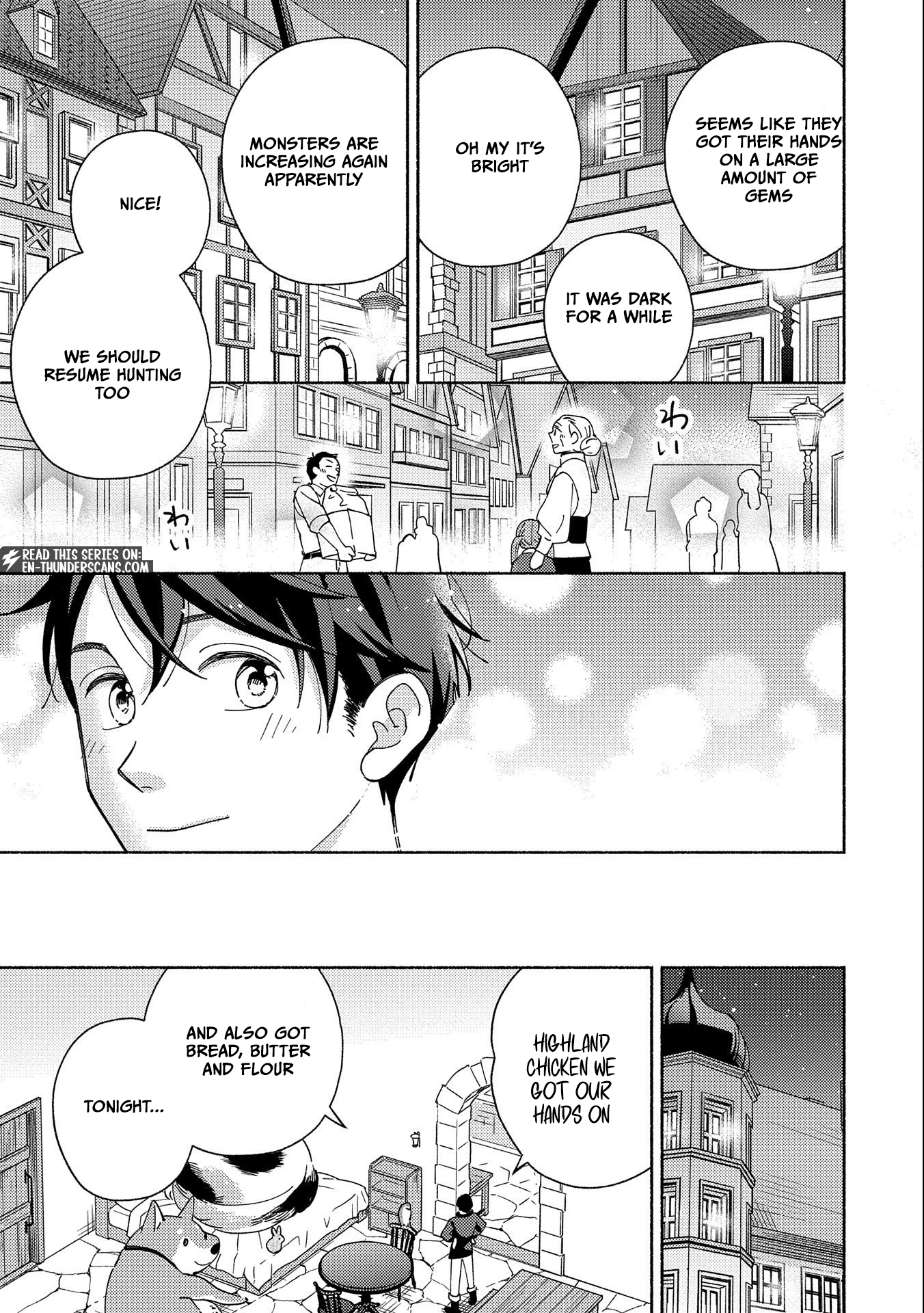 Mofumofu to Mukumuku to Isekai Hyouryuu Seikatsu ~Oishiu Gohan, Kami-sama, Kazoku-tsuki~ Chapter 6 page 19 - 